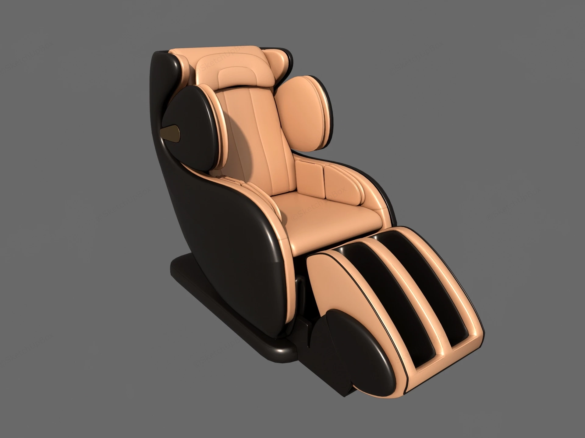 Body Massage Chair sketchup model preview - SketchupBox