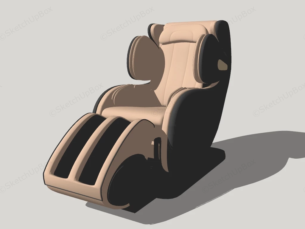 Body Massage Chair sketchup model preview - SketchupBox
