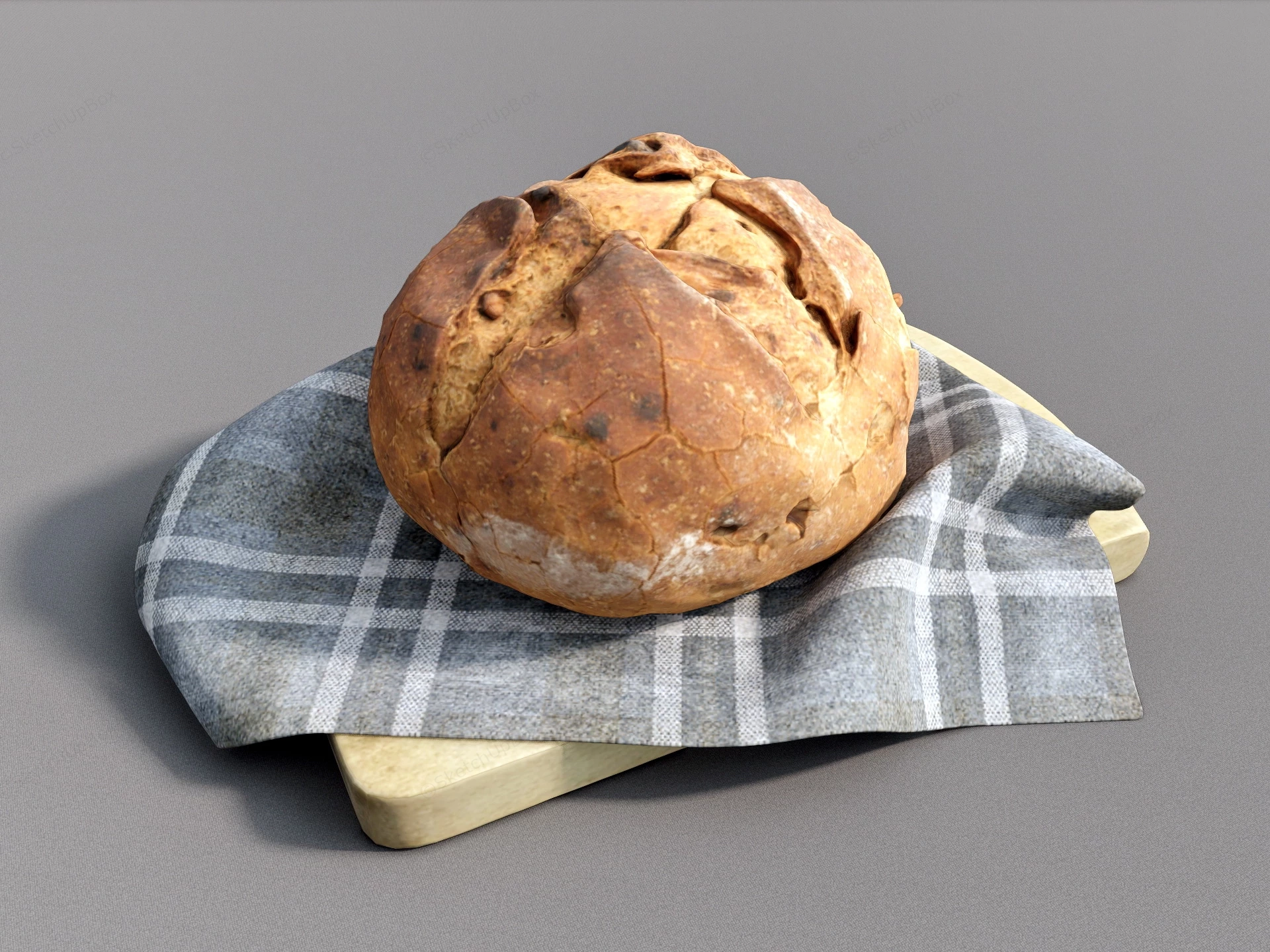 Old Style Bread sketchup model preview - SketchupBox