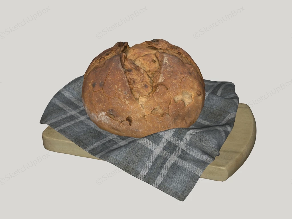 Old Style Bread sketchup model preview - SketchupBox