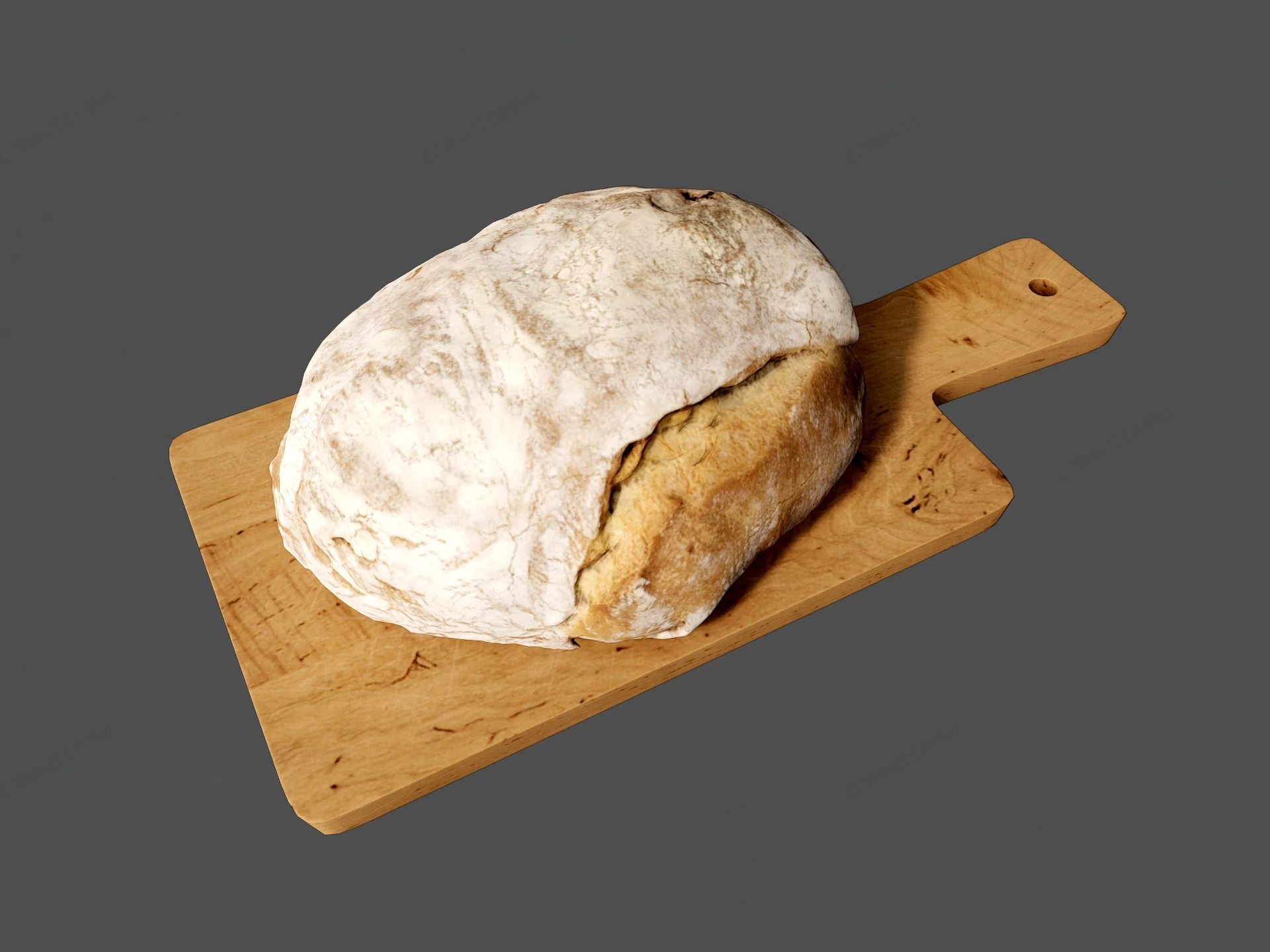 Bread On Board sketchup model preview - SketchupBox