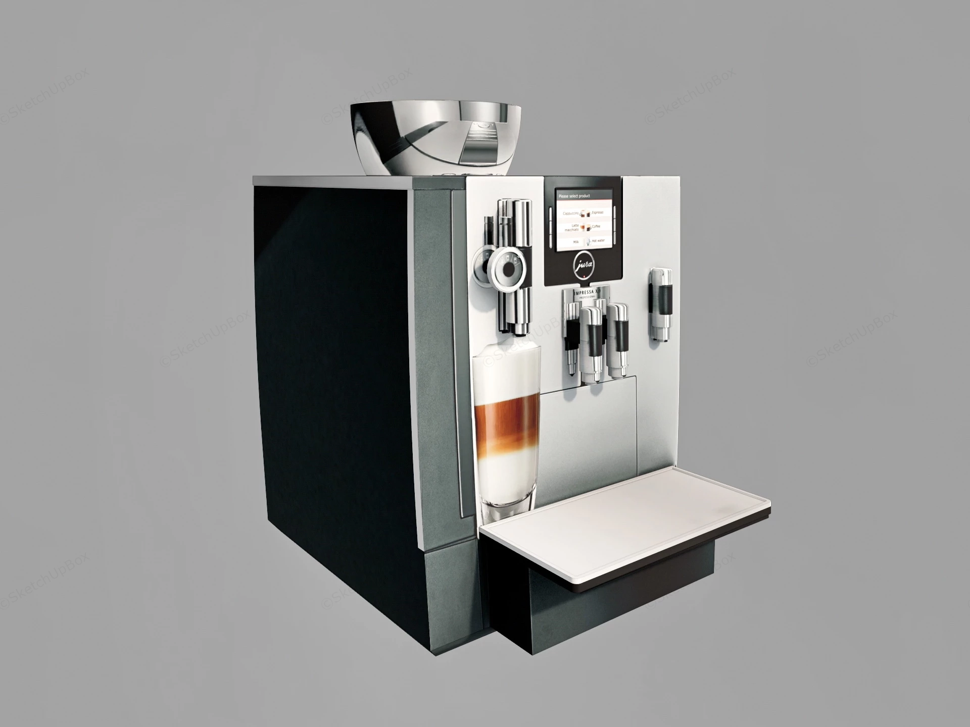 Commercial Coffee Maker sketchup model preview - SketchupBox