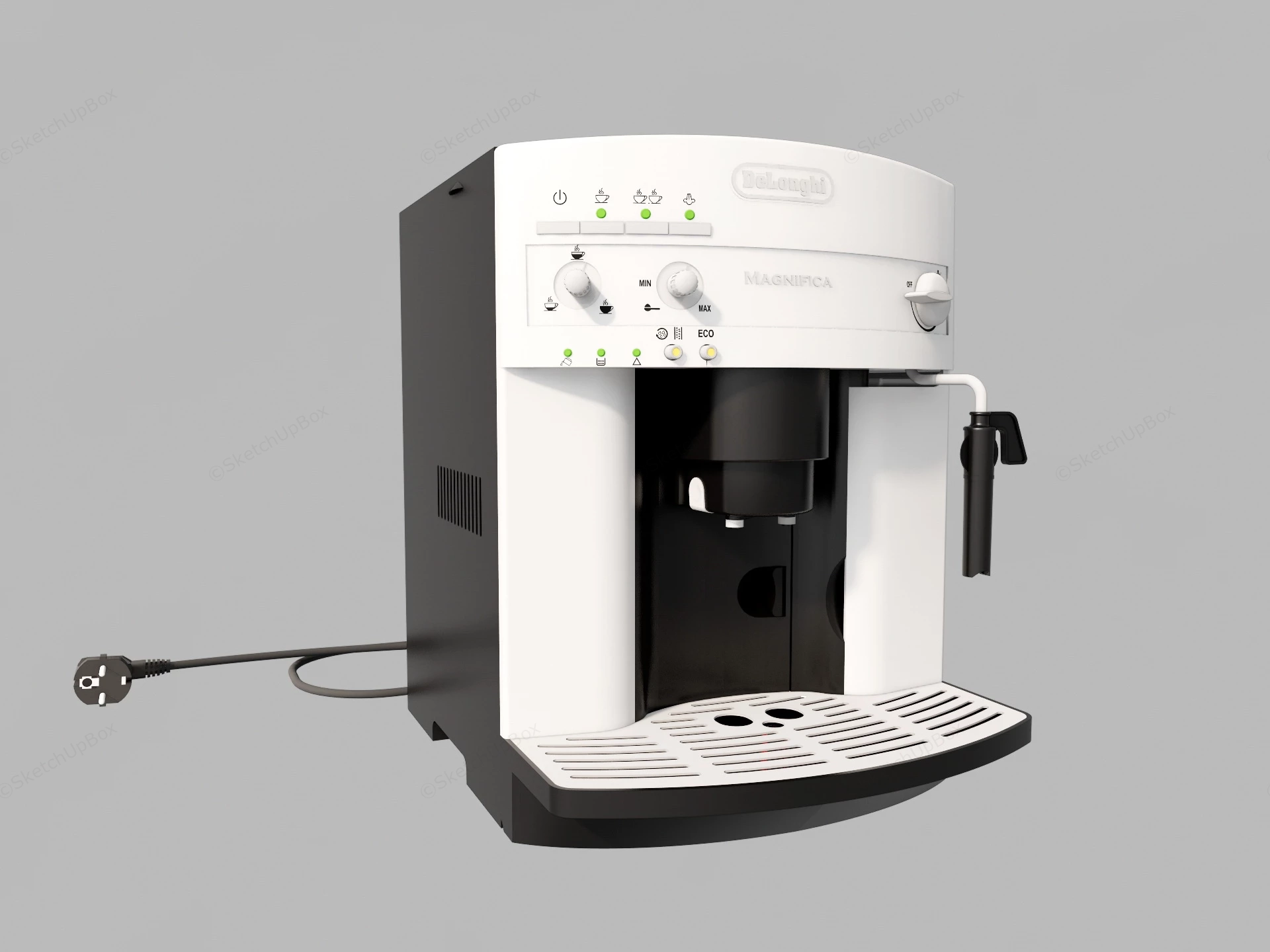 Delonghi Espresso Maker sketchup model preview - SketchupBox