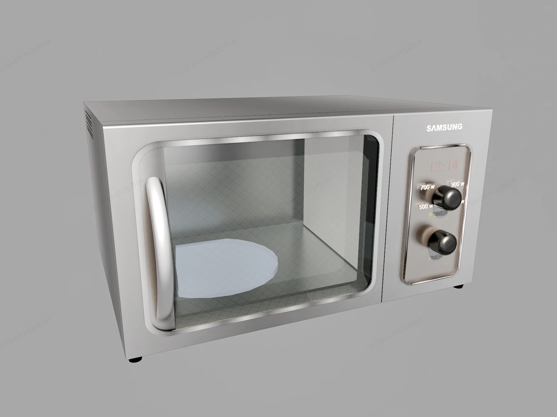 Samsung Microwave Oven sketchup model preview - SketchupBox