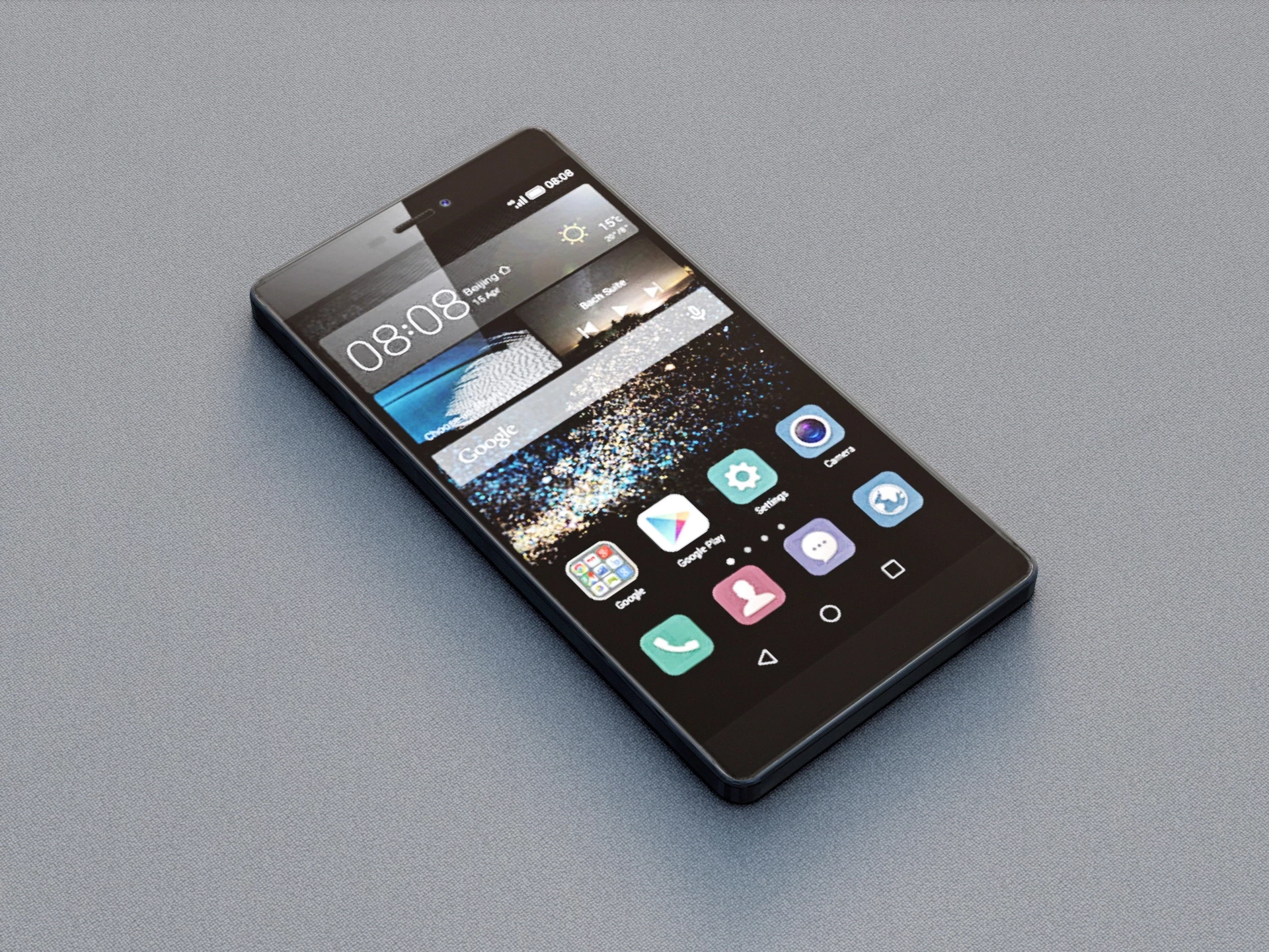 Modern Smartphone sketchup model preview - SketchupBox