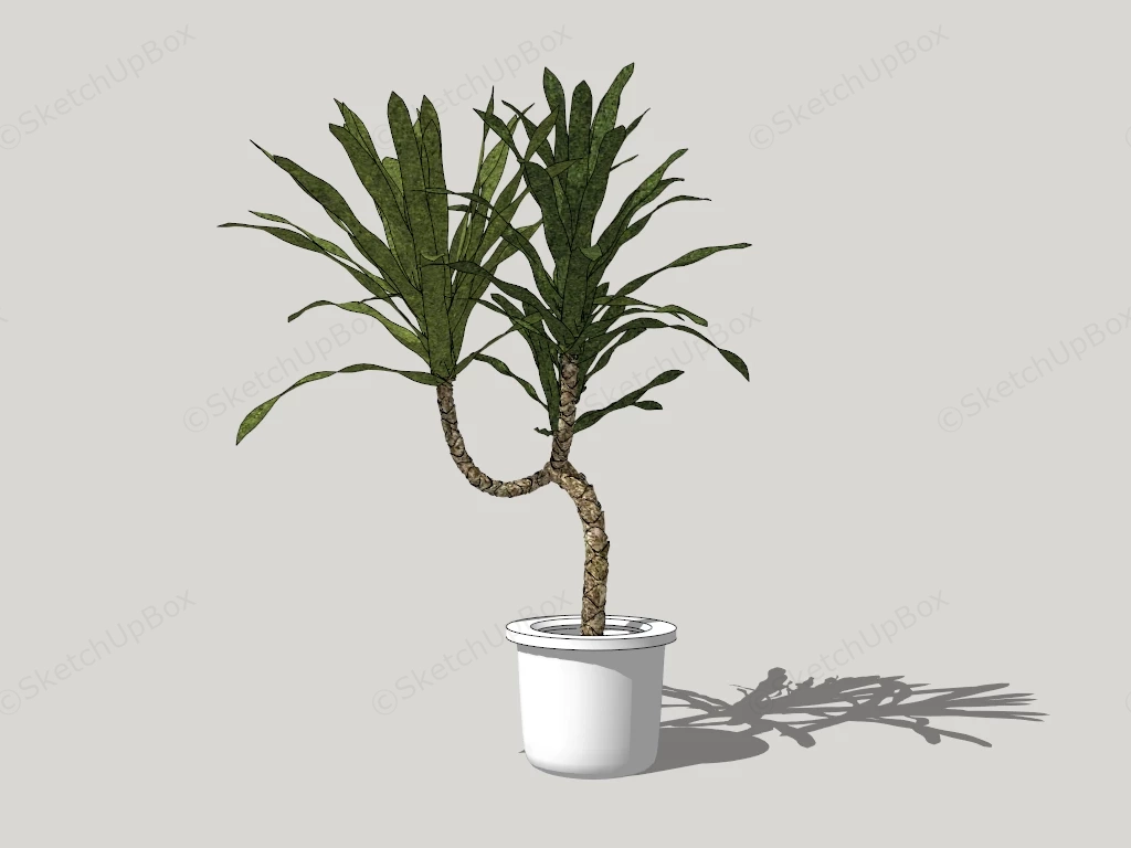 Old House Plant sketchup model preview - SketchupBox