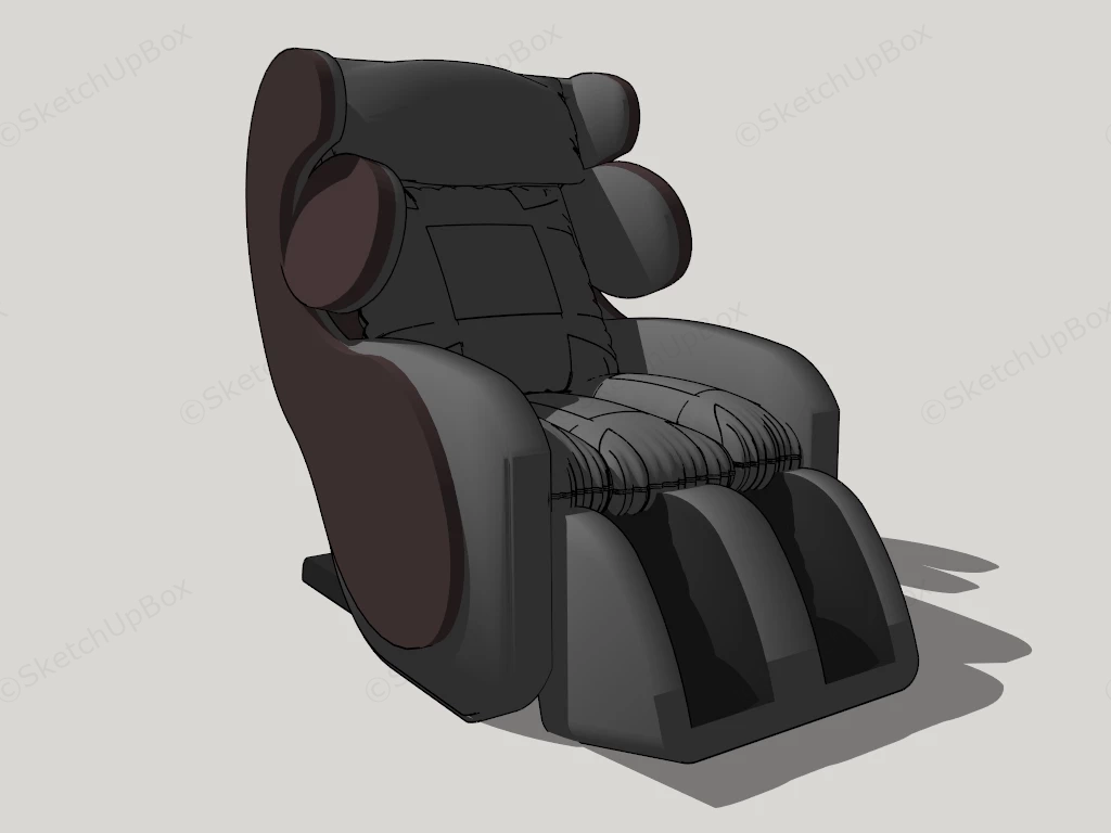 Budget Massage Chair sketchup model preview - SketchupBox