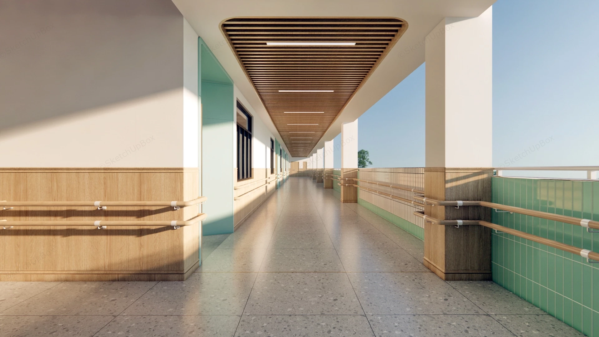 School Dance Classroom sketchup model preview - SketchupBox