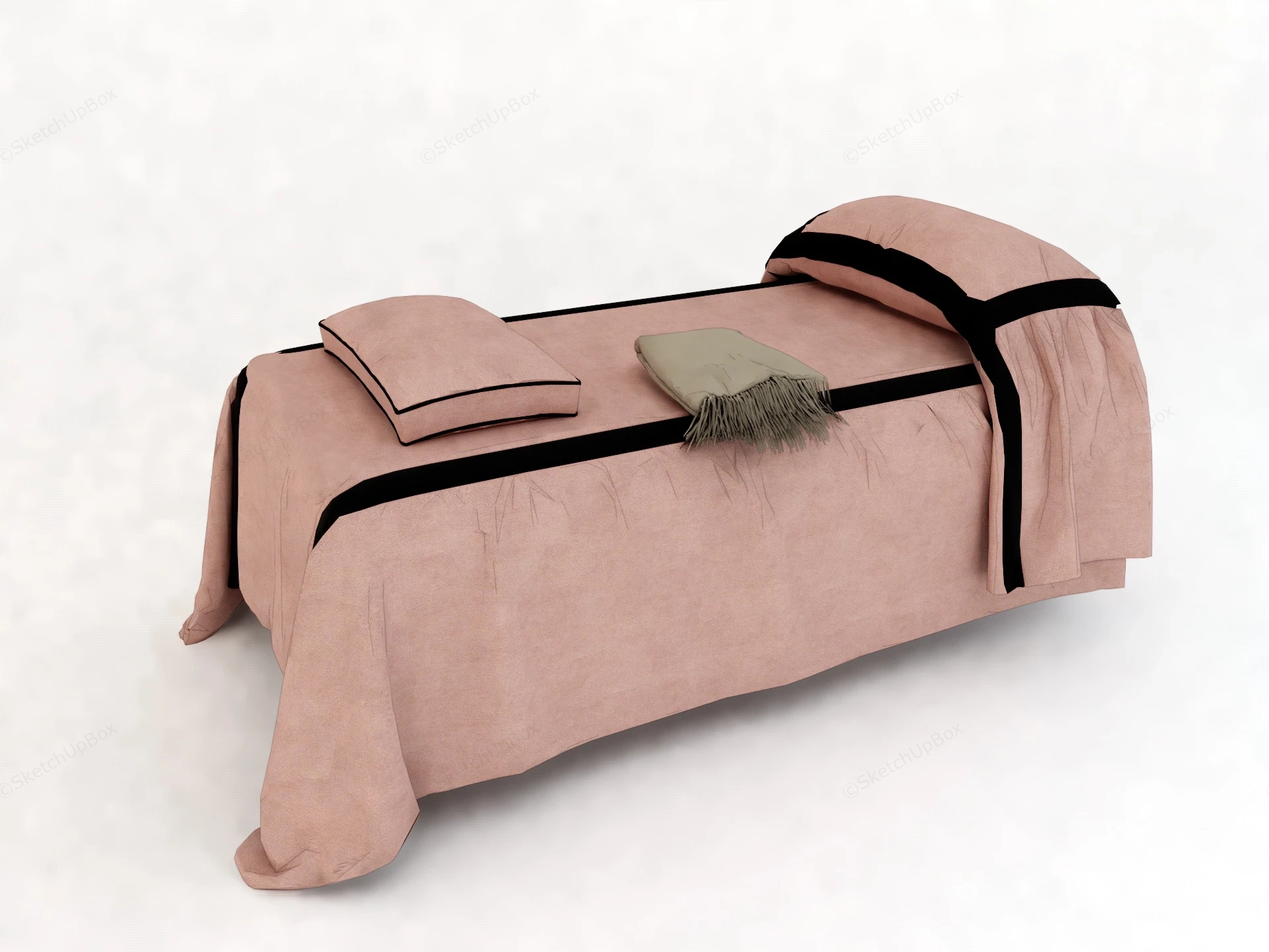 Zen Massage Table sketchup model preview - SketchupBox