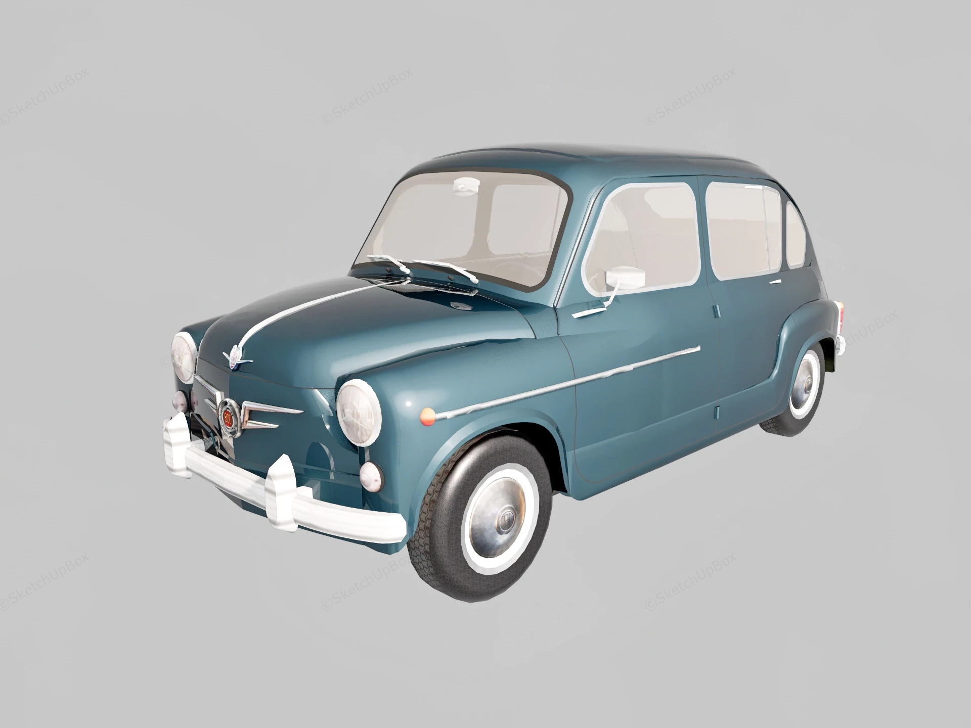 SEAT 800 sketchup model preview - SketchupBox