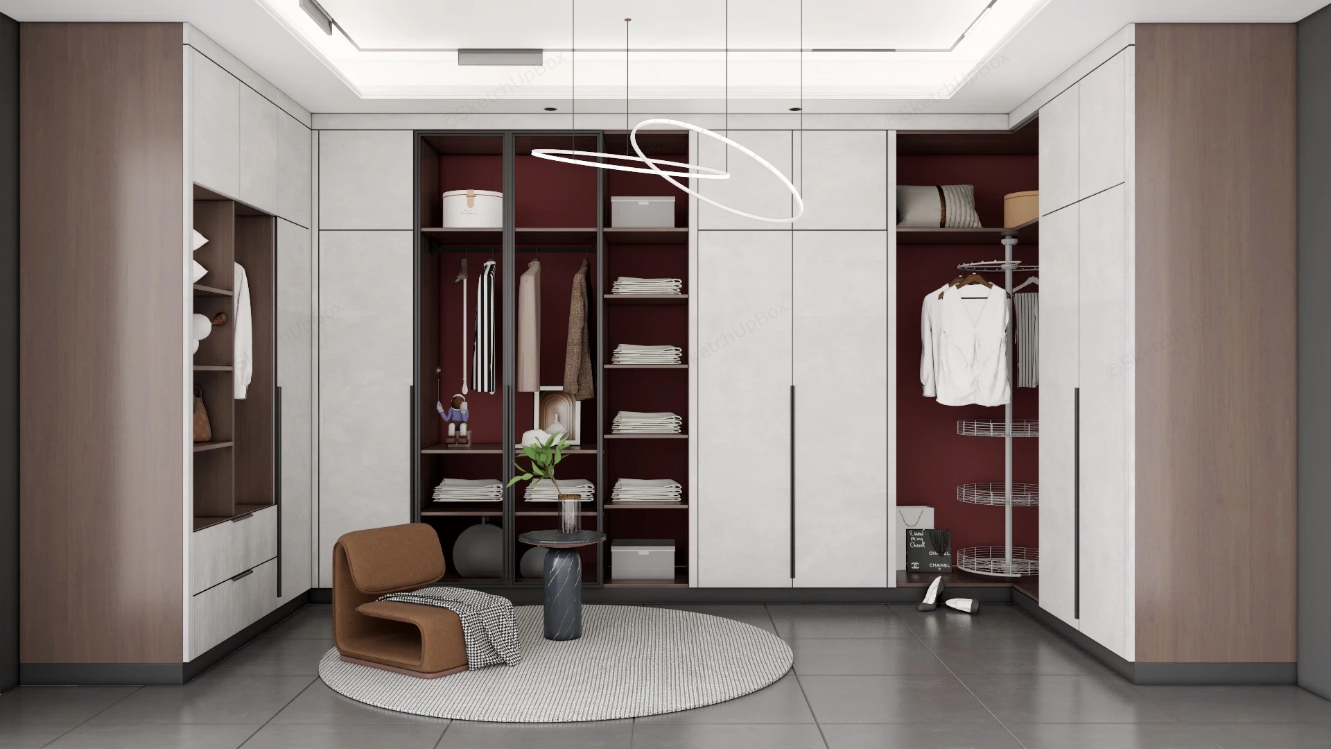 Home Dressing Room sketchup model preview - SketchupBox