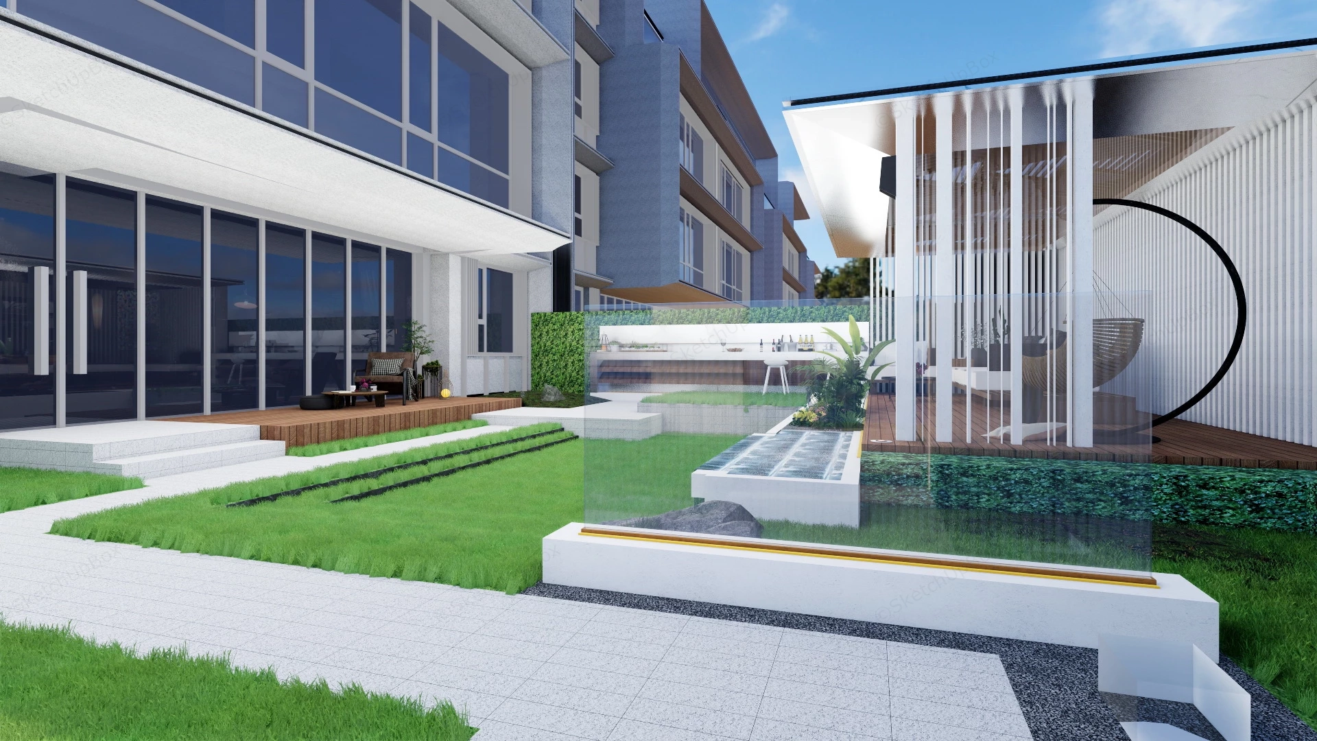 Garden And Patio Ideas sketchup model preview - SketchupBox