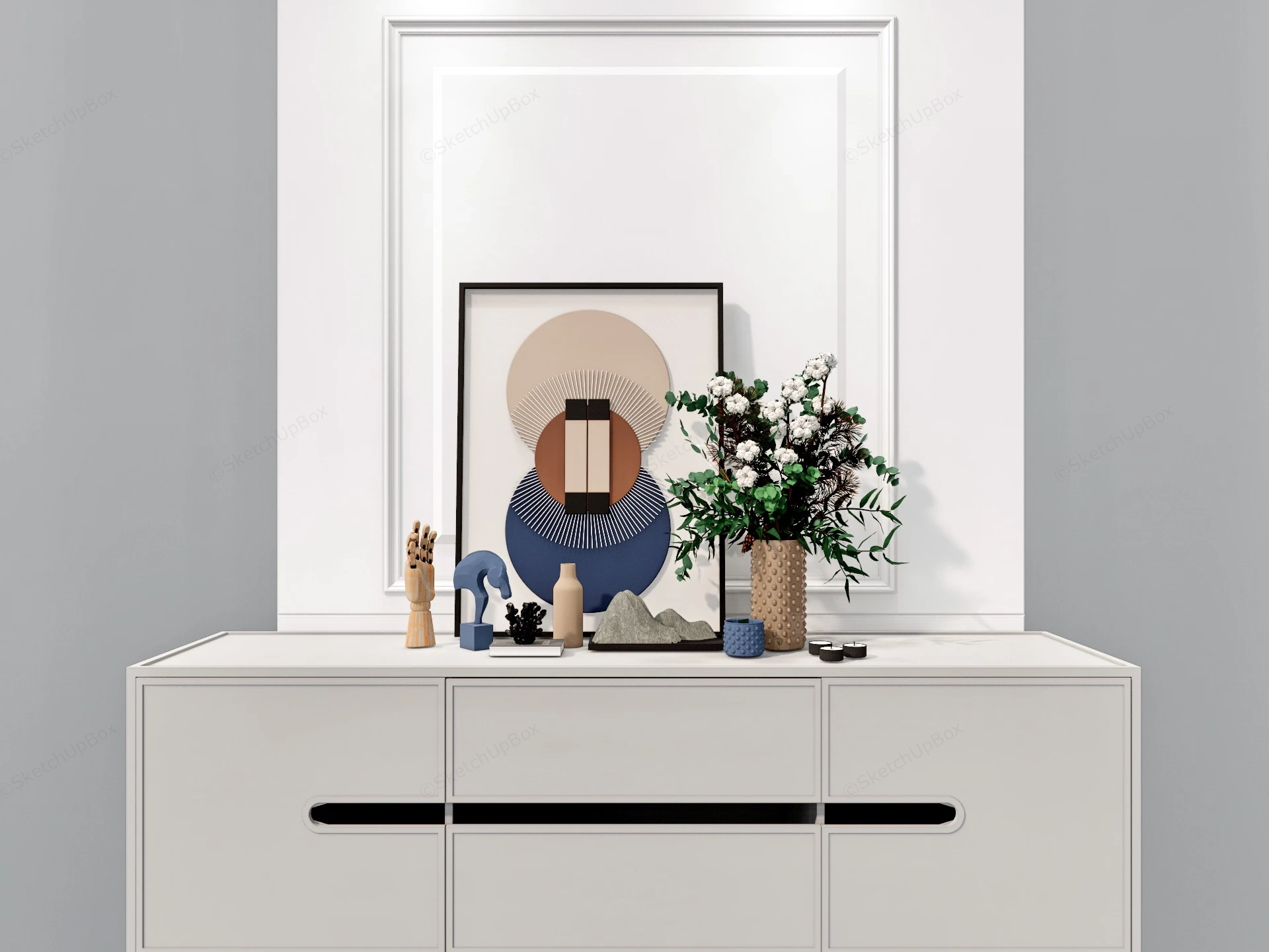 Home Decor Accents sketchup model preview - SketchupBox