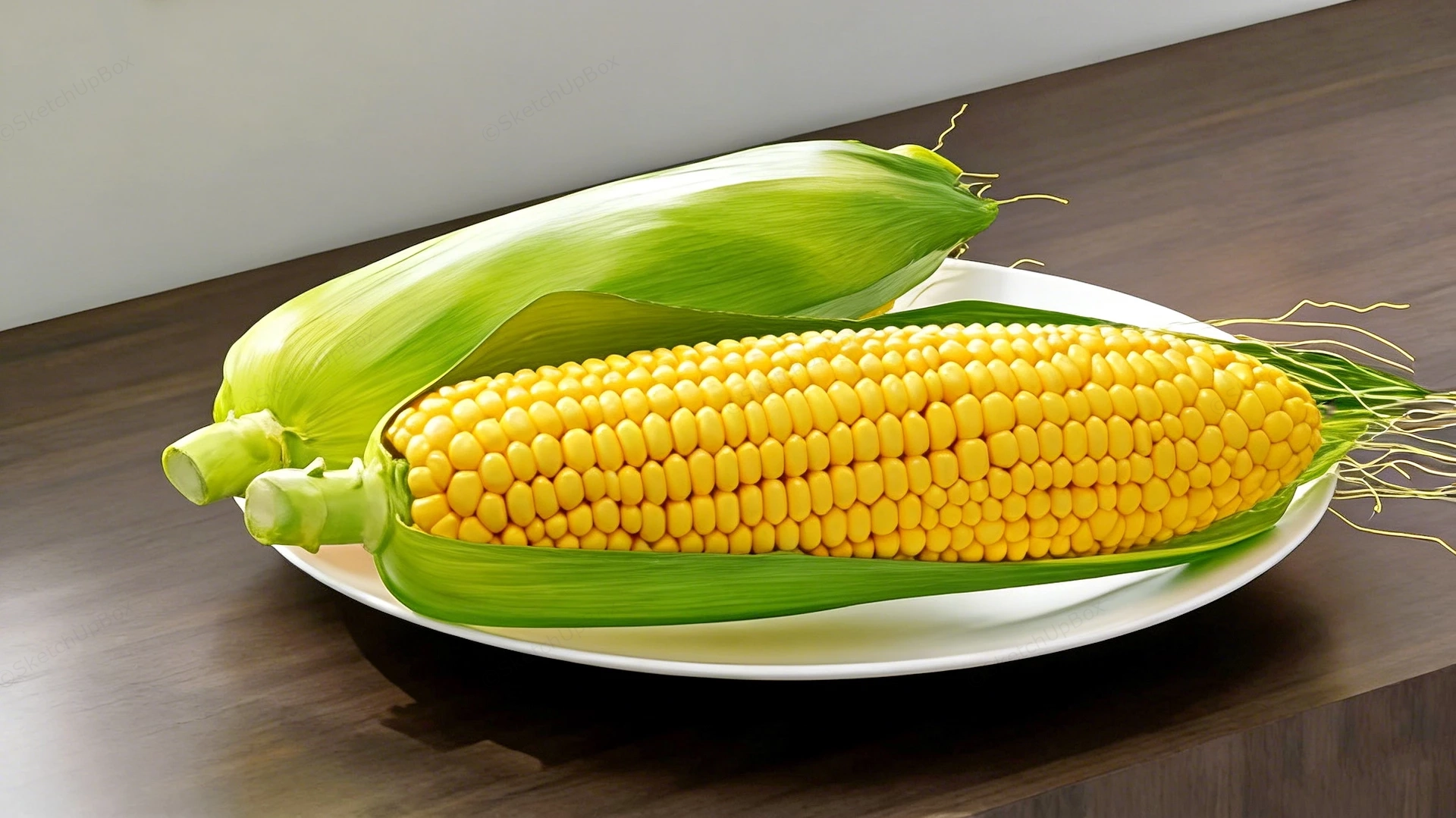 Fresh Corn sketchup model preview - SketchupBox