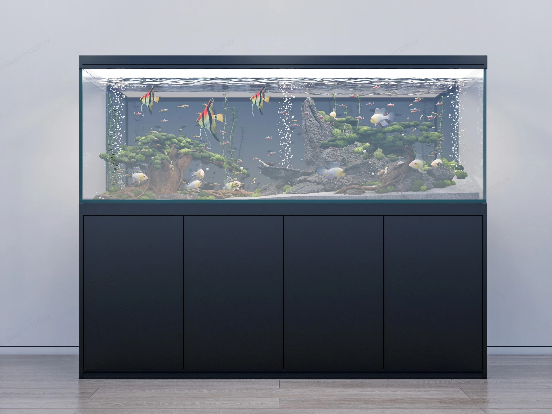 Home Aquarium Ideas sketchup model preview - SketchupBox