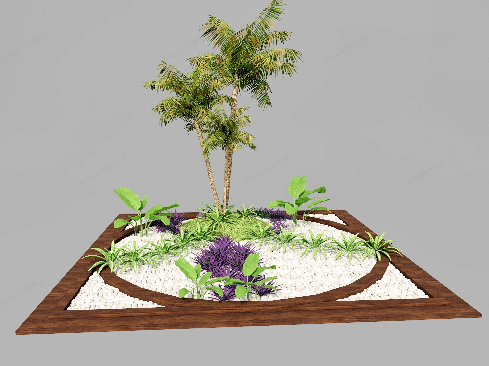 Ornamental Tree For Landscaping sketchup model preview - SketchupBox