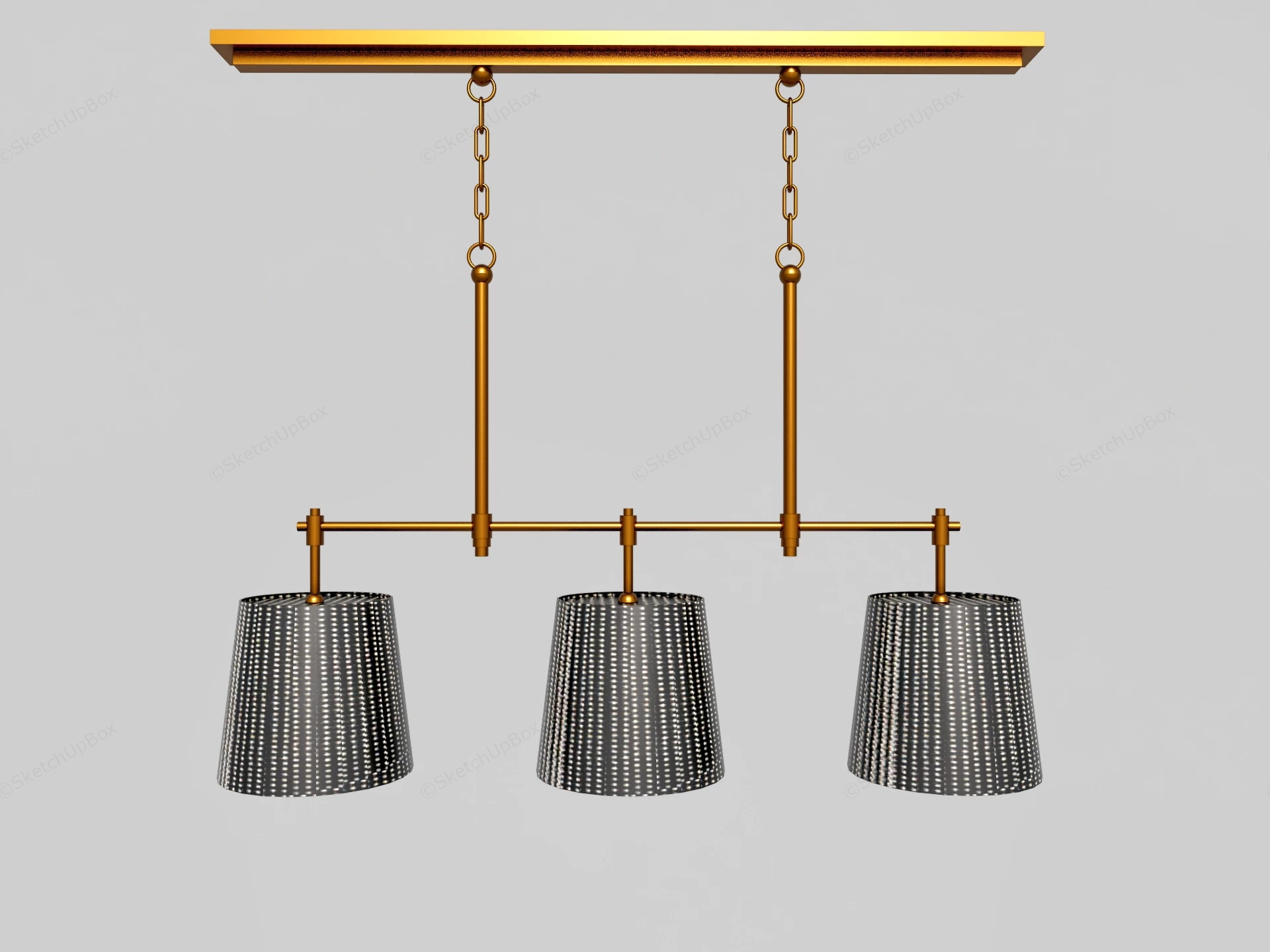 Kitchen Counter Pendant Lights sketchup model preview - SketchupBox
