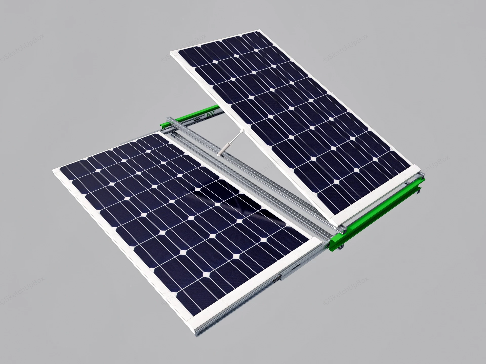 Solar Panel Mounting Frame sketchup model preview - SketchupBox