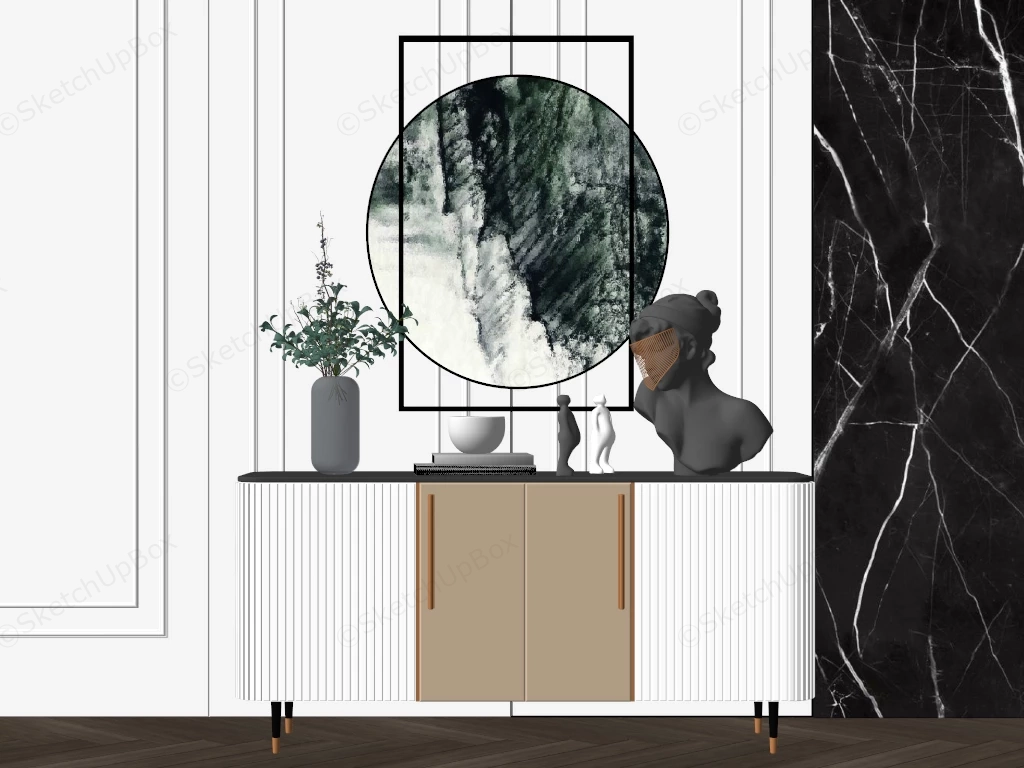 Contemporary Entryway Ideas sketchup model preview - SketchupBox