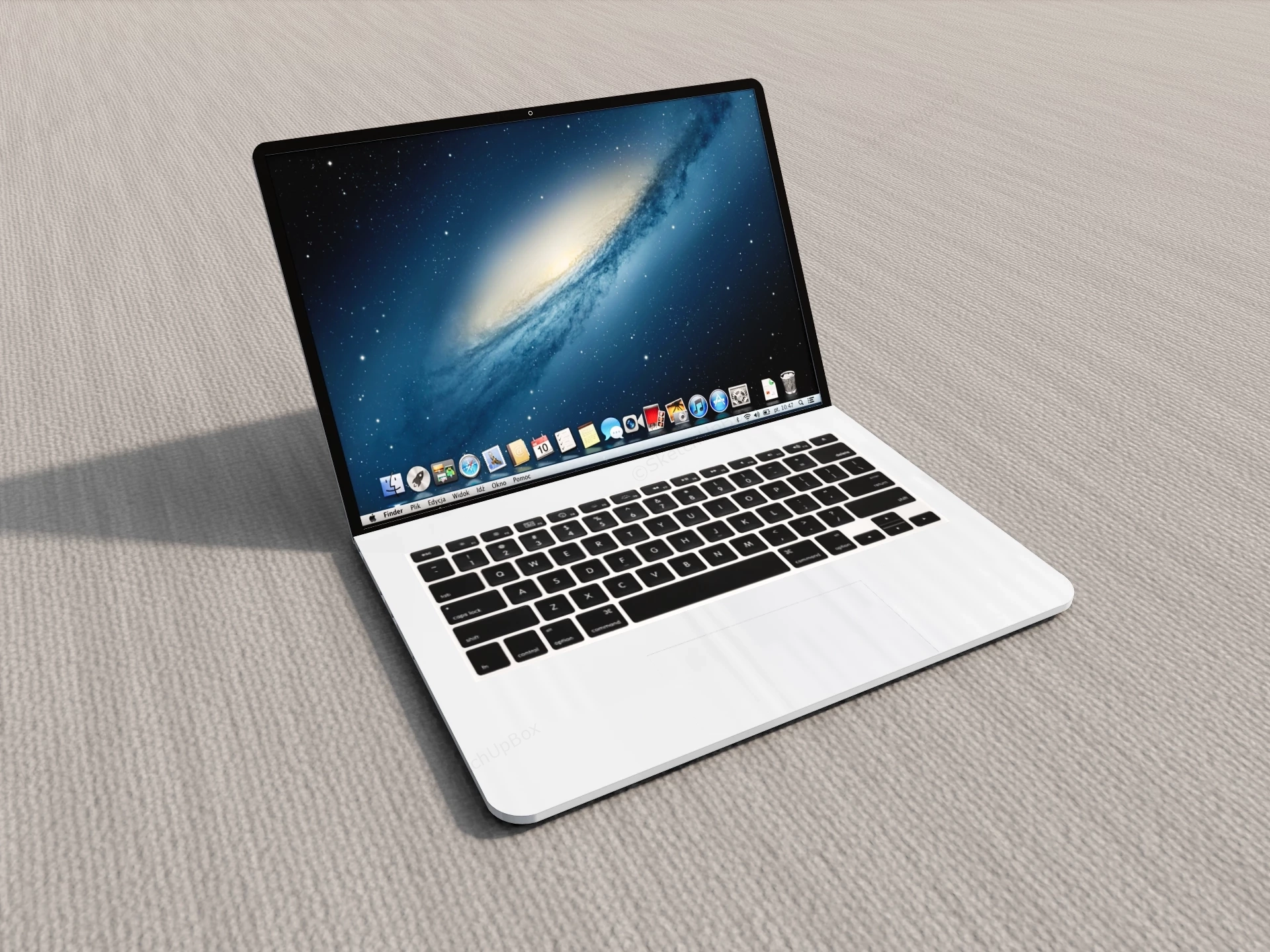 Laptop Computer sketchup model preview - SketchupBox