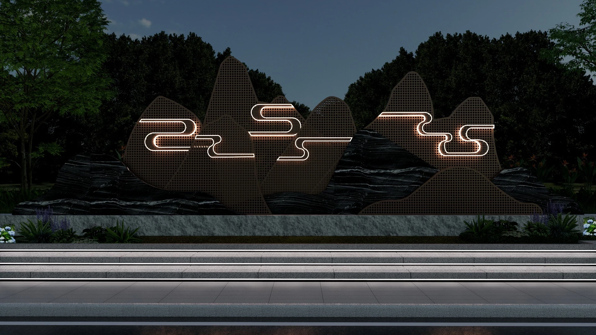 Natural Stone Art Sculpture sketchup model preview - SketchupBox