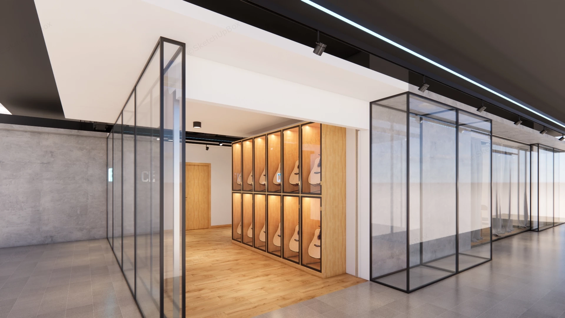 Music Classroom Ideas sketchup model preview - SketchupBox