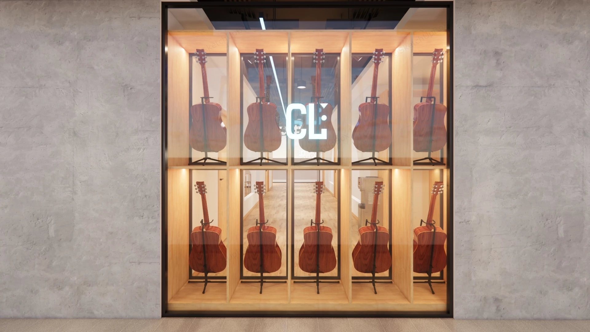 Music Classroom Ideas sketchup model preview - SketchupBox