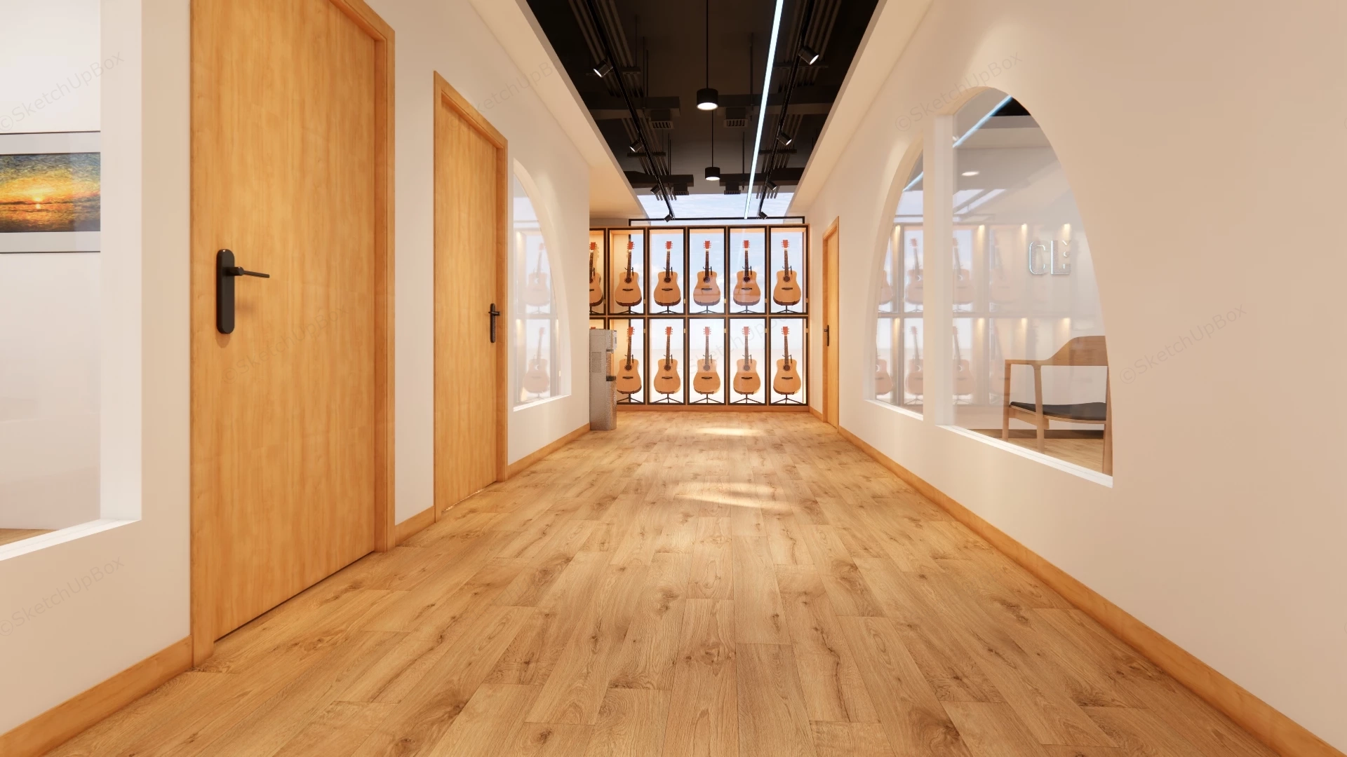 Music Classroom Ideas sketchup model preview - SketchupBox