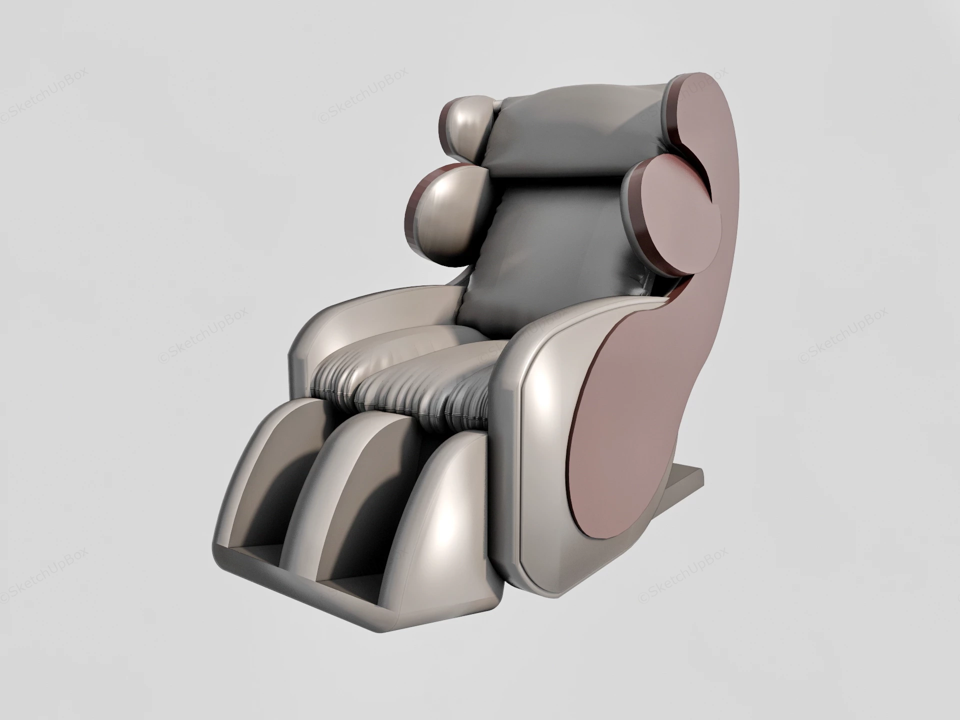 Body Massage Chair sketchup model preview - SketchupBox