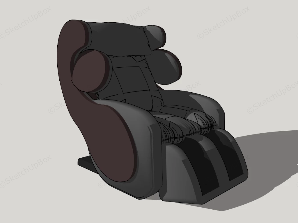 Body Massage Chair sketchup model preview - SketchupBox