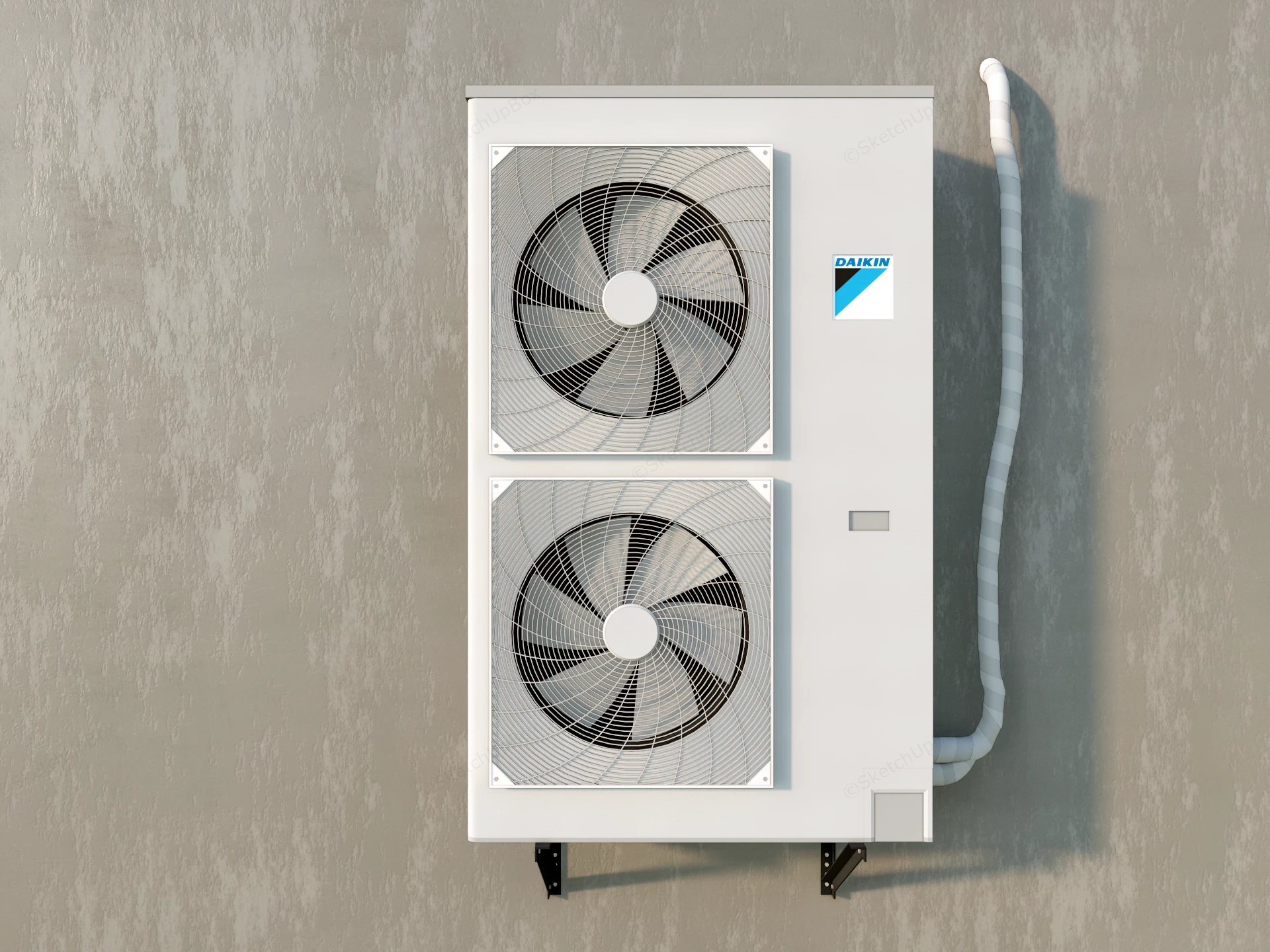 Daikin Air Conditioning Unit sketchup model preview - SketchupBox