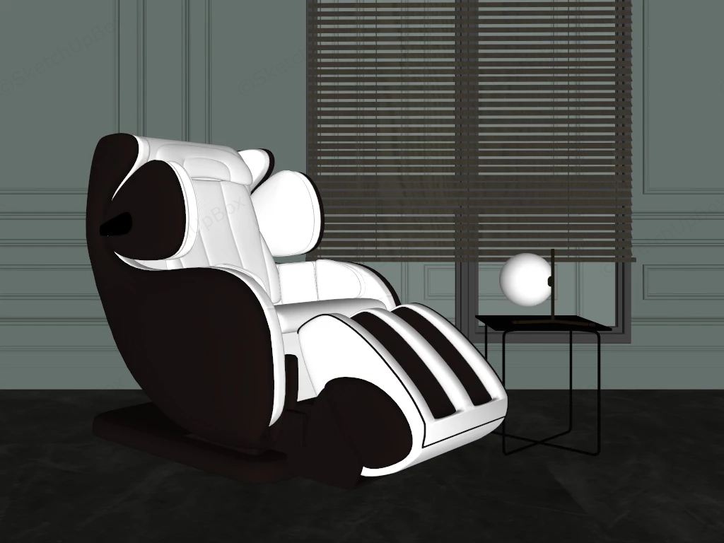 Full Body Massage Chair sketchup model preview - SketchupBox