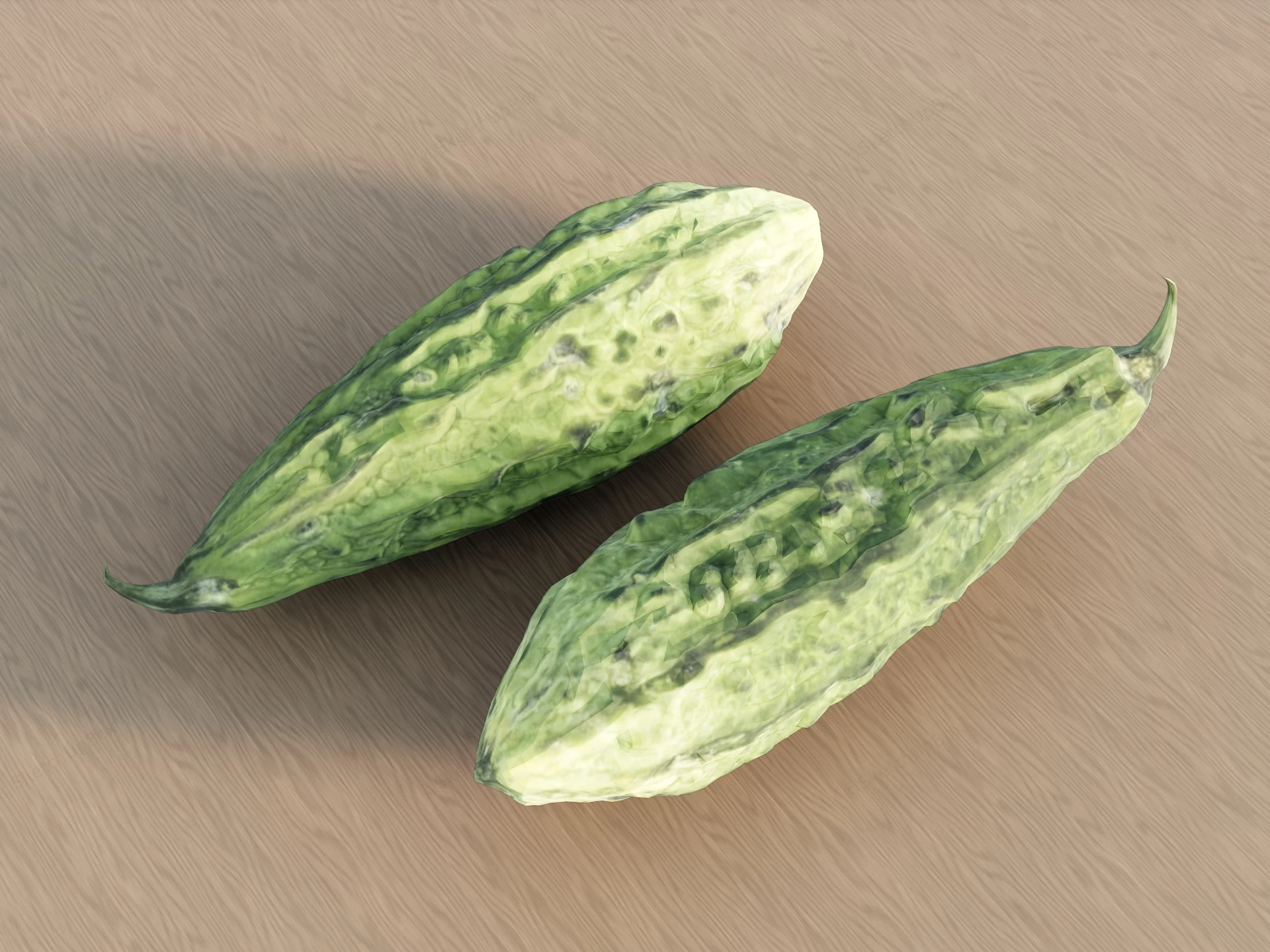Bitter Gourd sketchup model preview - SketchupBox