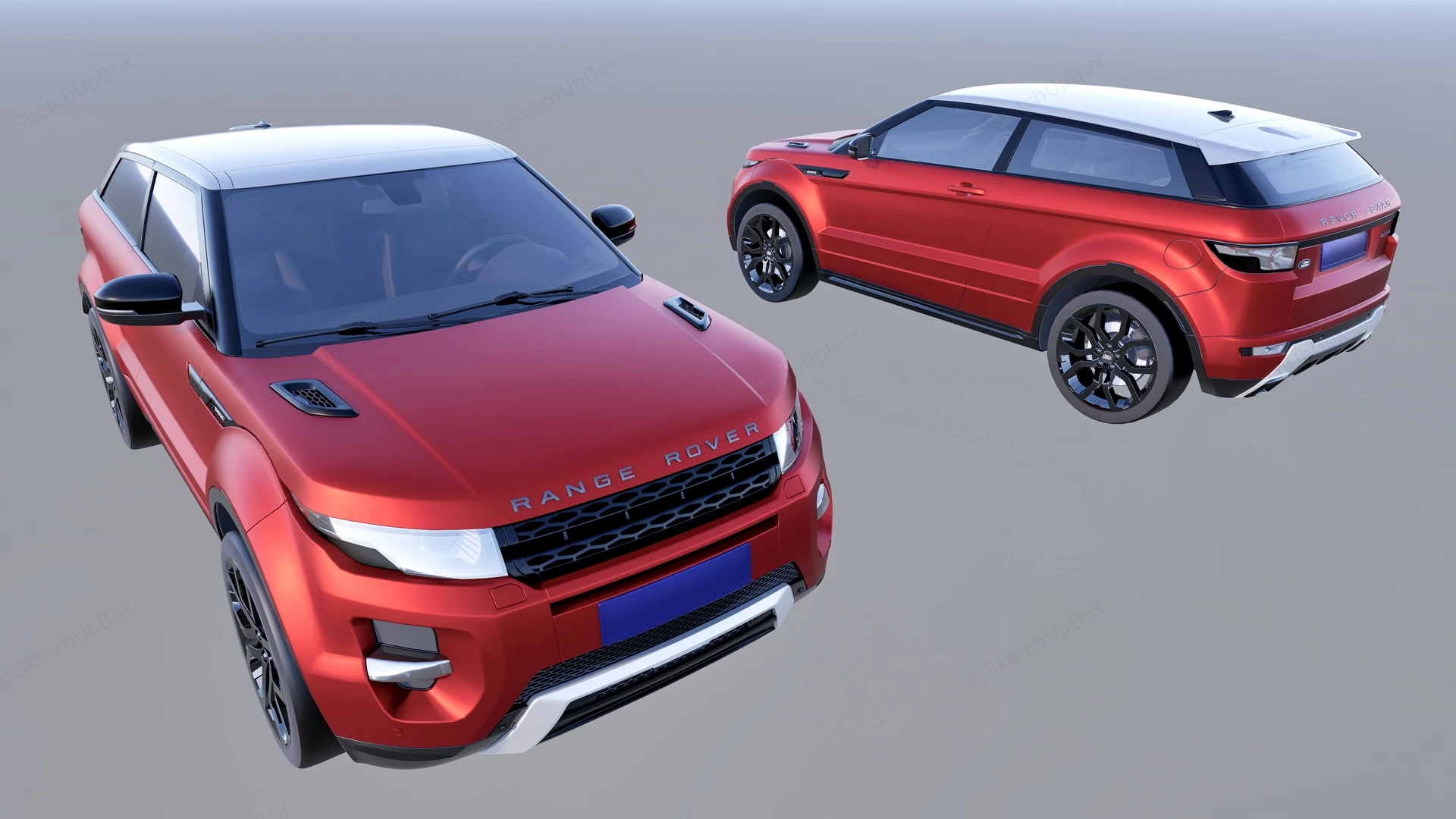 Land Rover Range Rover Sport sketchup model preview - SketchupBox