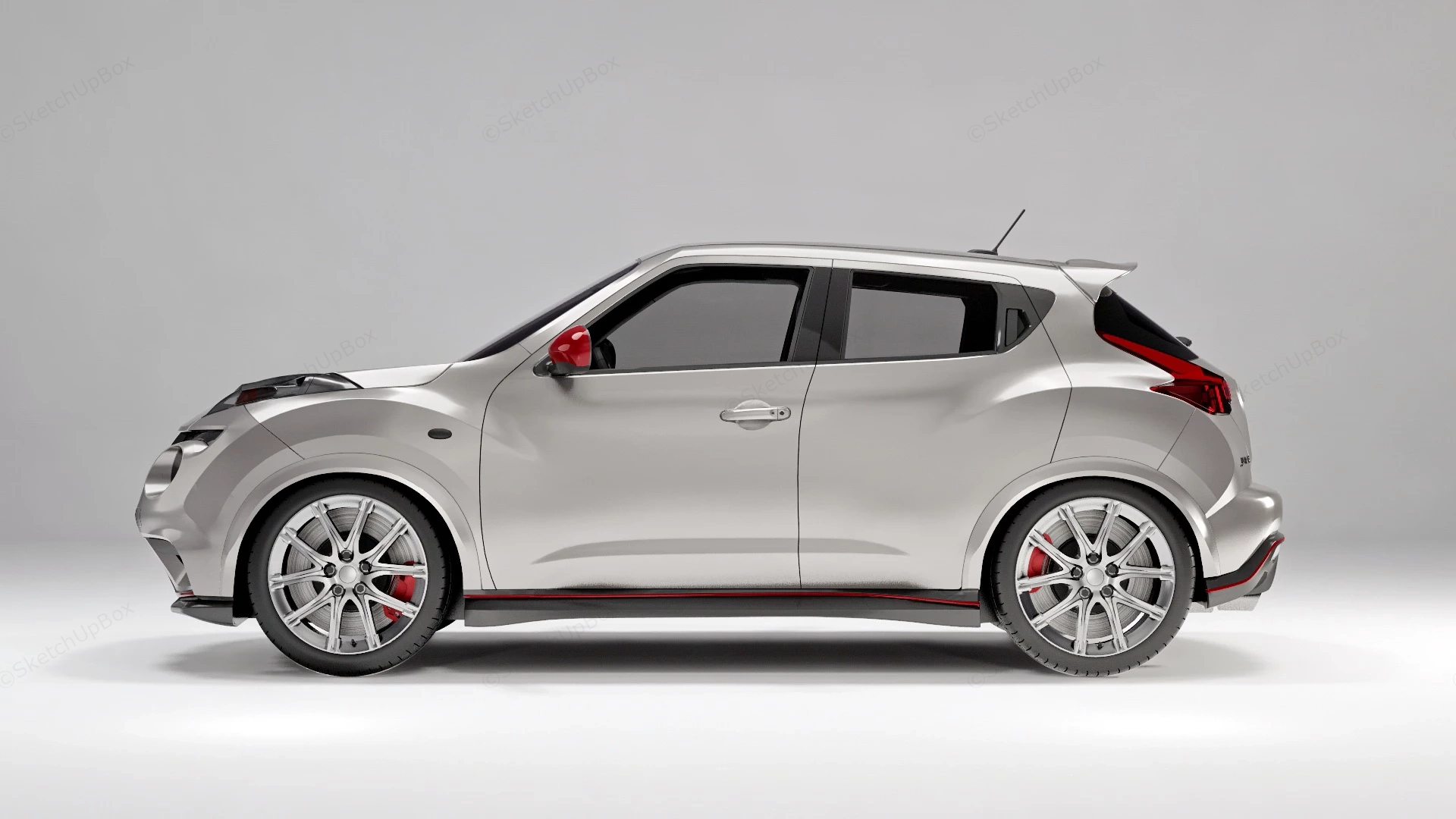 Nissan Juke Nismo RS sketchup model preview - SketchupBox