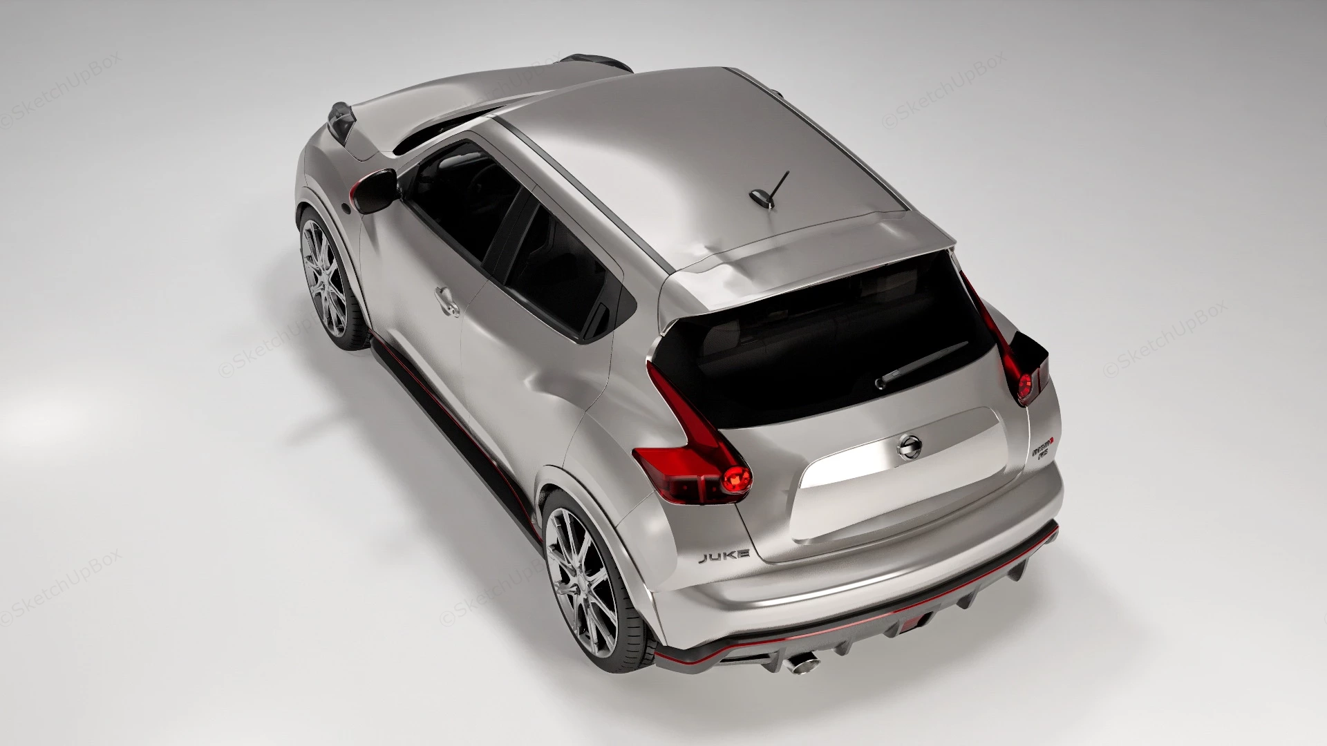 Nissan Juke Nismo RS sketchup model preview - SketchupBox
