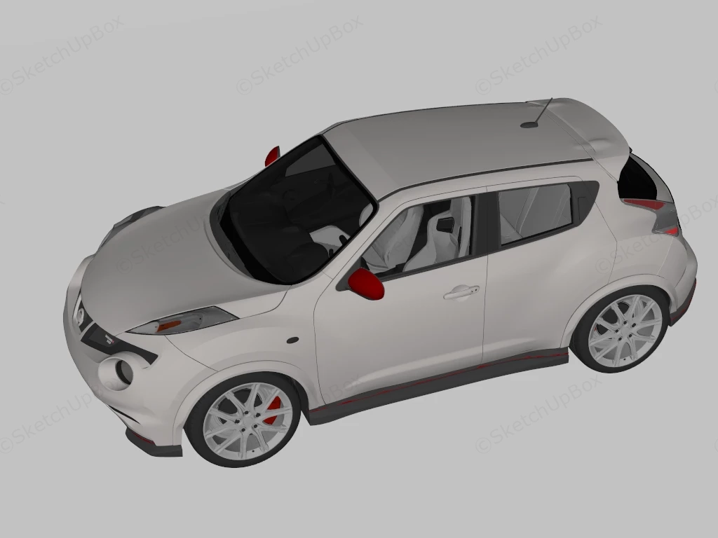 Nissan Juke Nismo RS sketchup model preview - SketchupBox