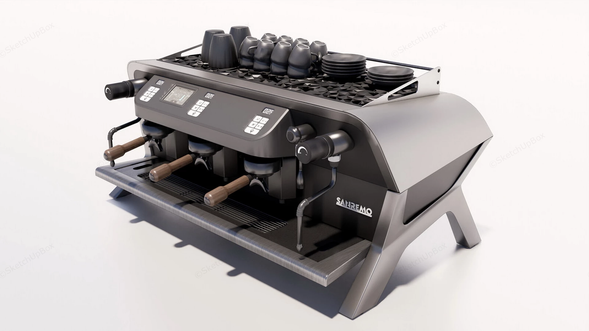 Sanremo Coffee Machine sketchup model preview - SketchupBox