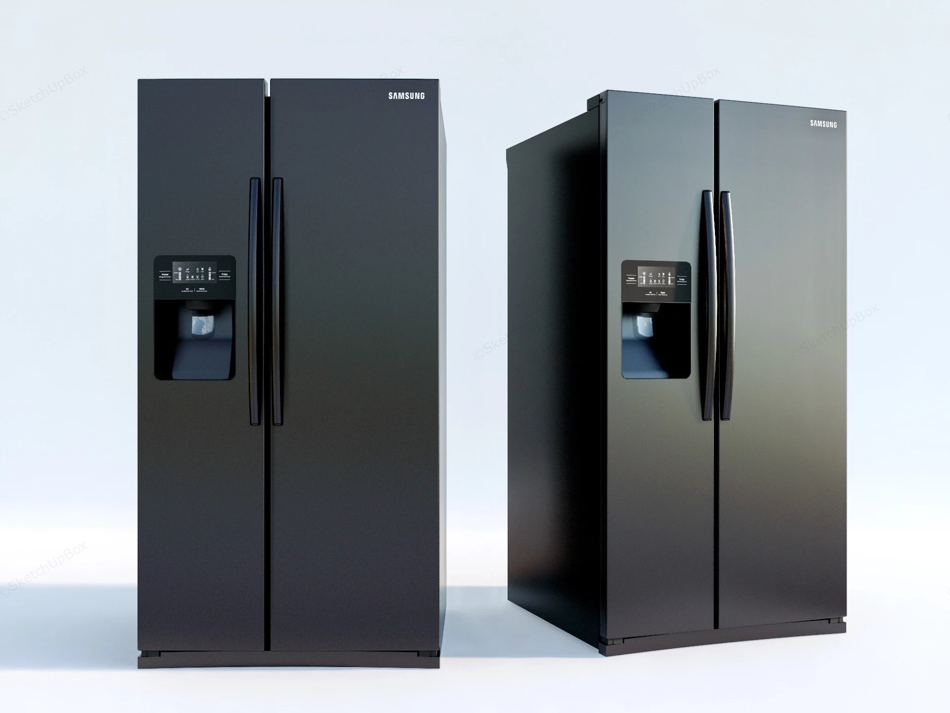 Samsung Smart Refrigerator sketchup model preview - SketchupBox
