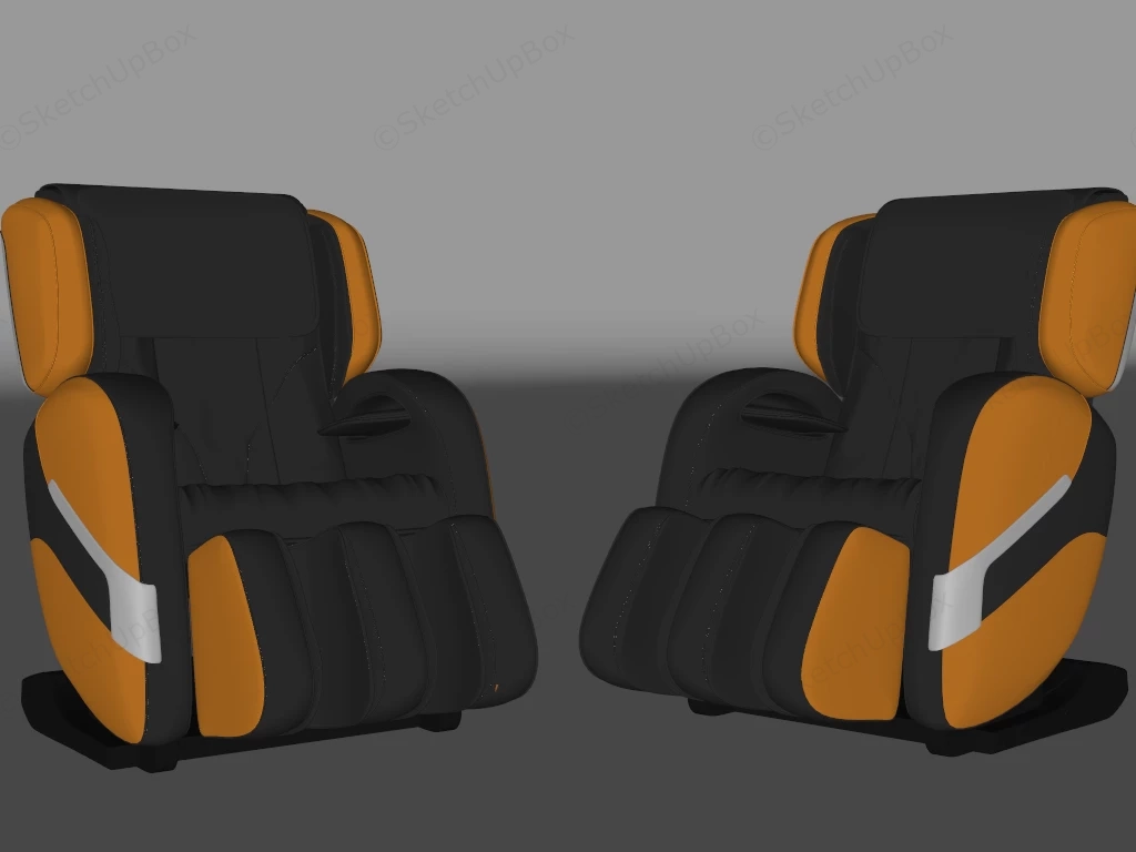 Living Room Massage Chair sketchup model preview - SketchupBox