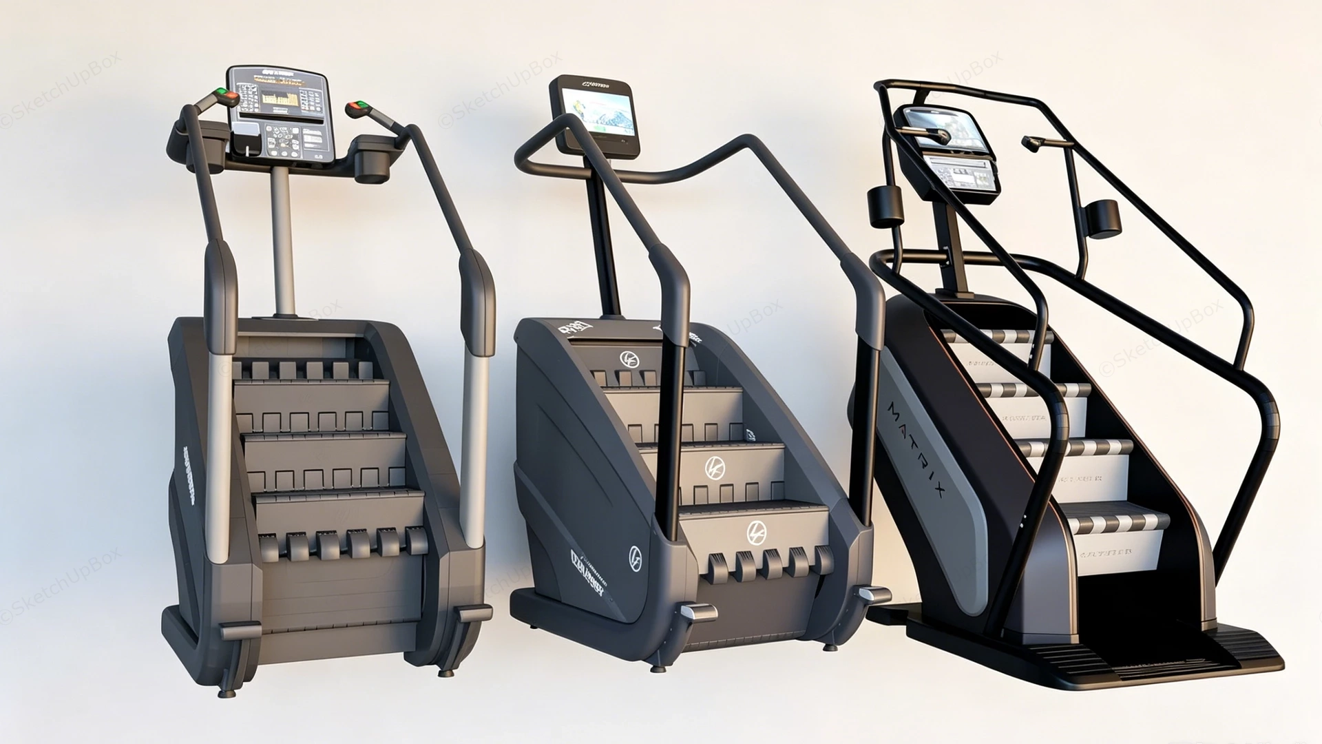 Stair Climbing Machines sketchup model preview - SketchupBox