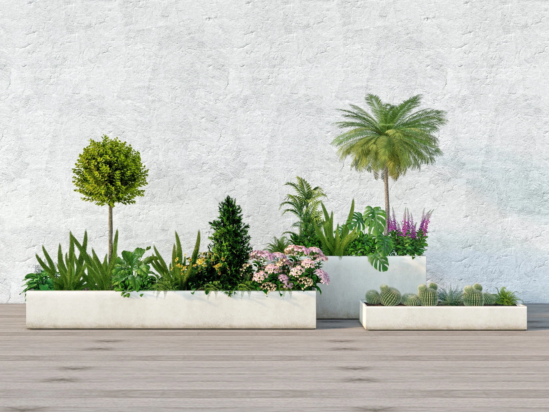 Raise Bed Garden Ideas sketchup model preview - SketchupBox