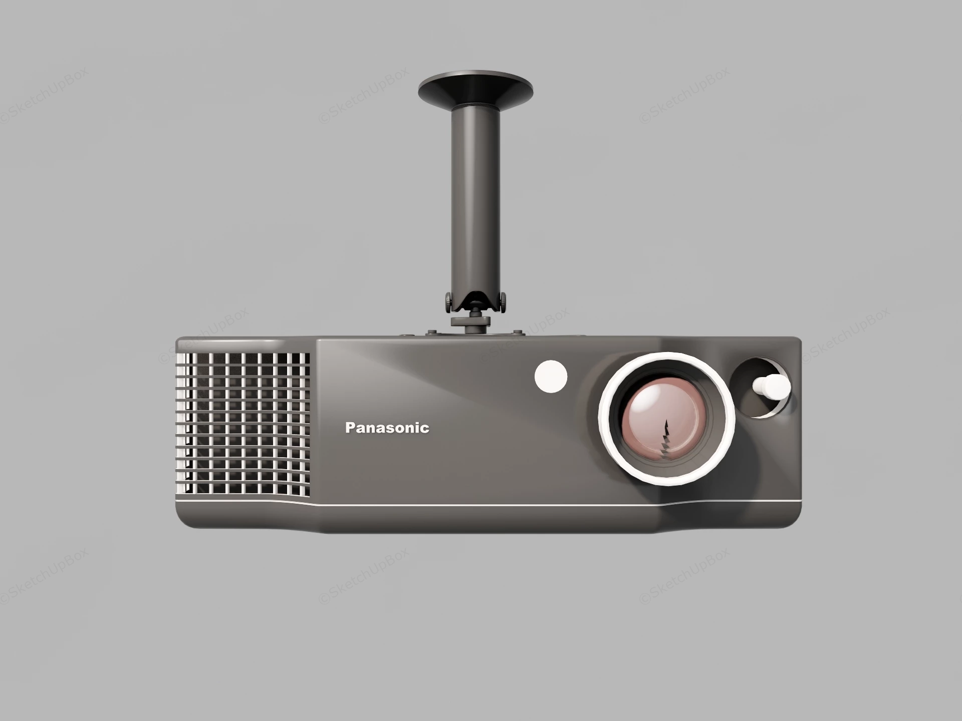 Panasonic Projector sketchup model preview - SketchupBox