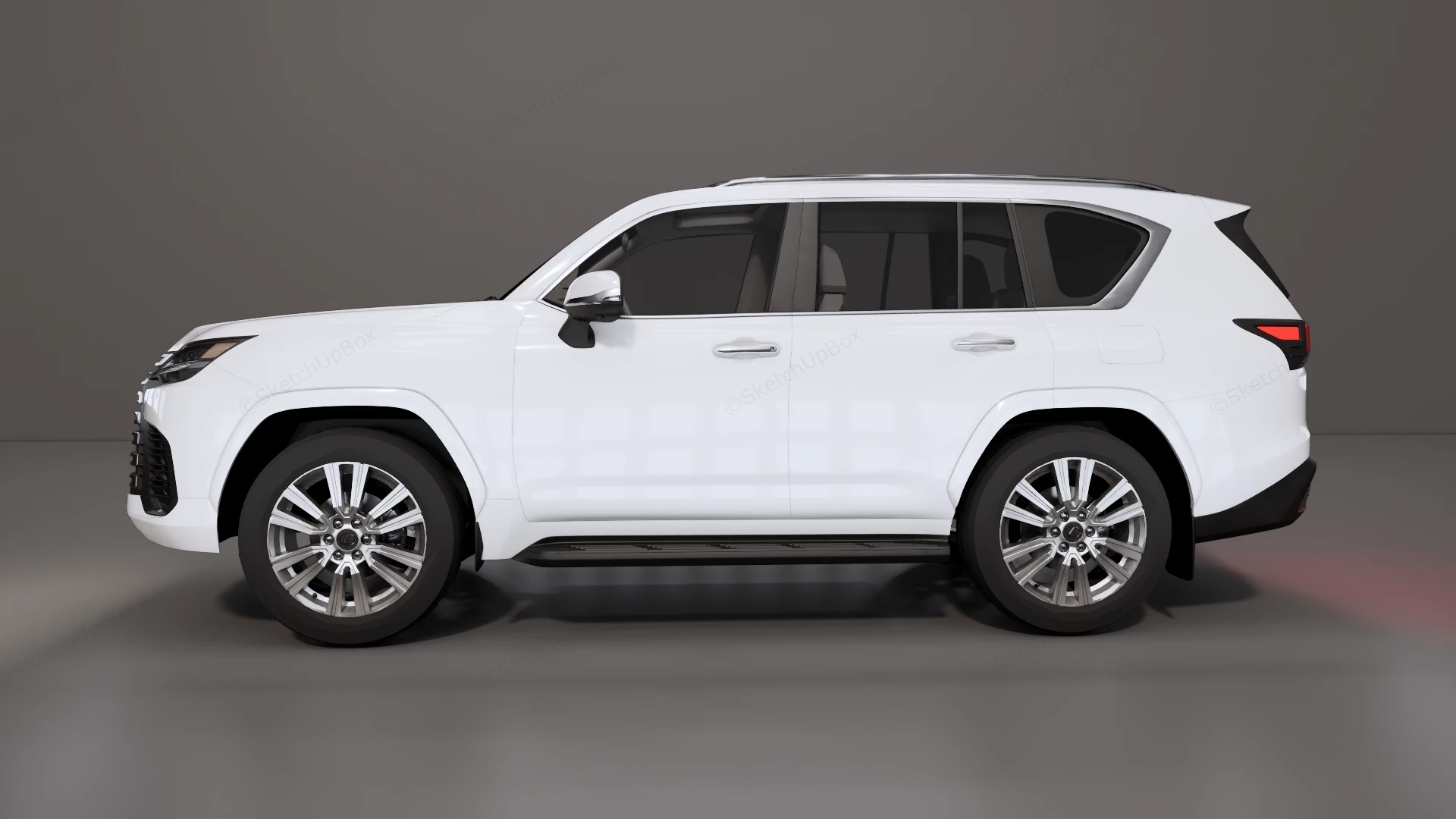 Lexus LX600 sketchup model preview - SketchupBox