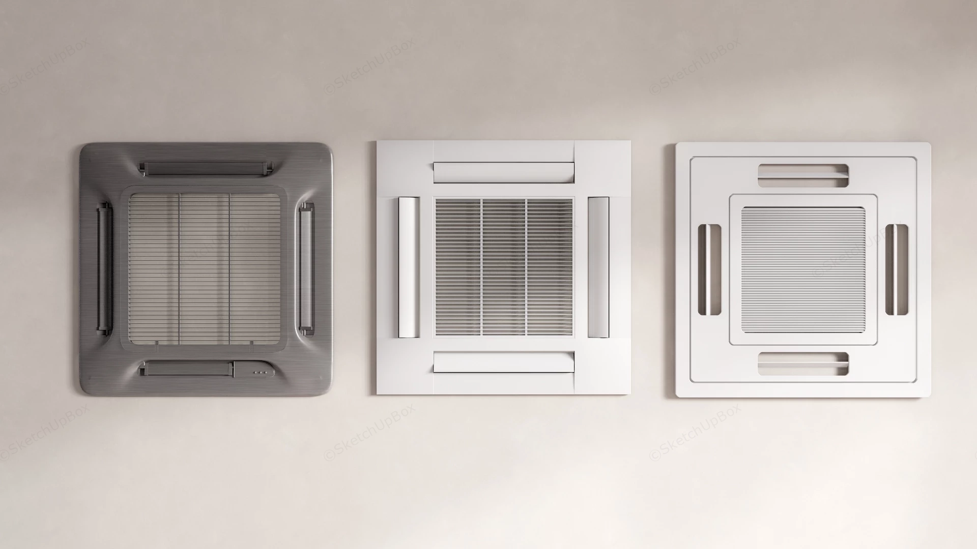 Air Conditioning Ceiling Vents sketchup model preview - SketchupBox
