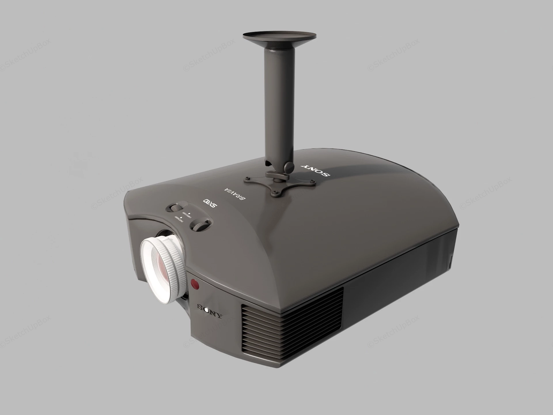 Sony Projector sketchup model preview - SketchupBox