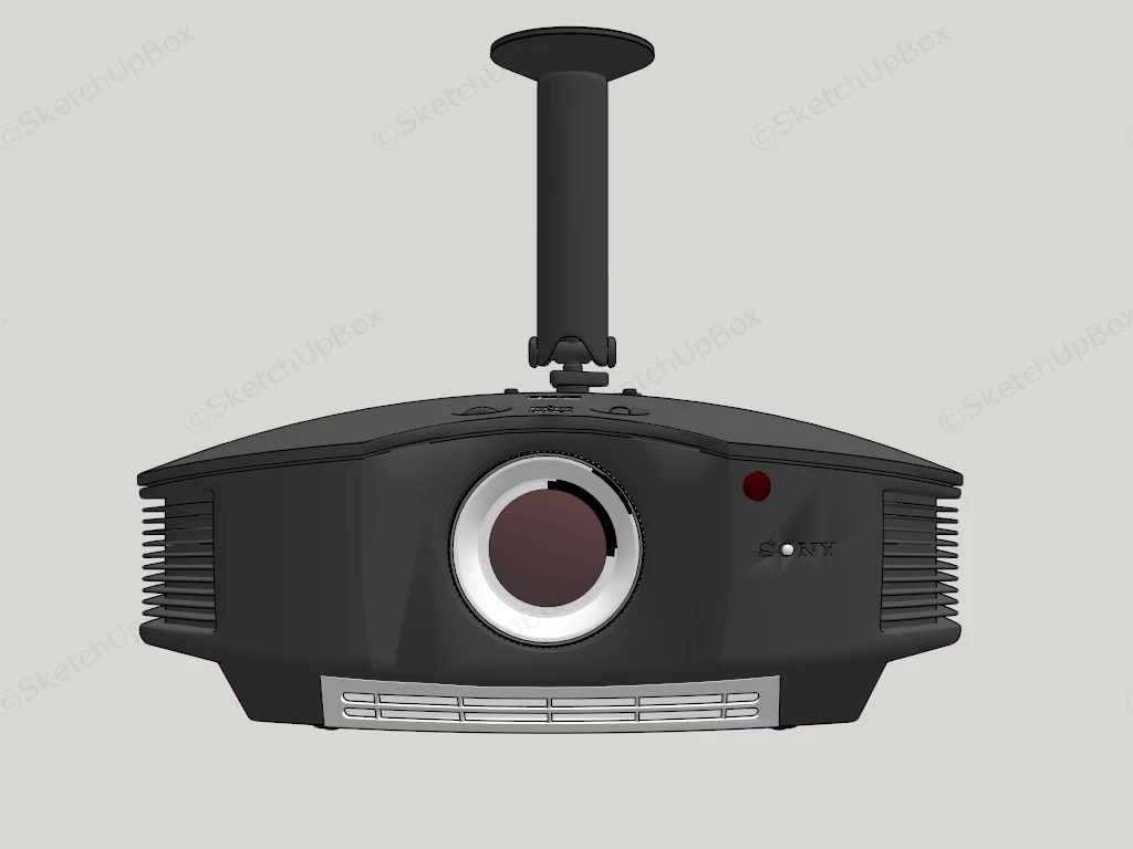 Sony Projector sketchup model preview - SketchupBox