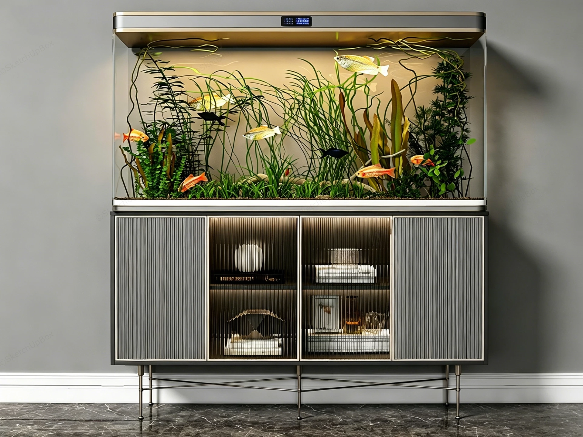 Home Aquarium Ideas sketchup model preview - SketchupBox