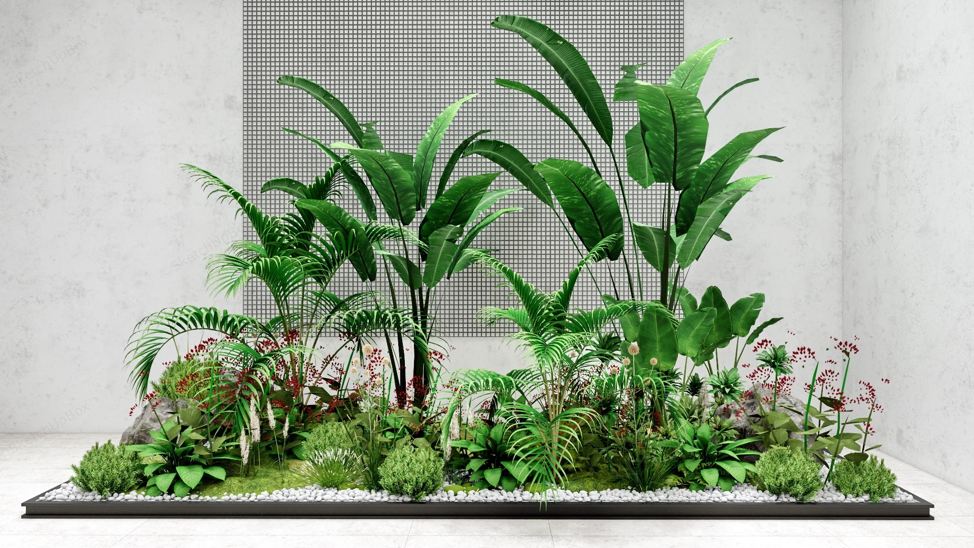 Indoor Gardening Ideas sketchup model preview - SketchupBox