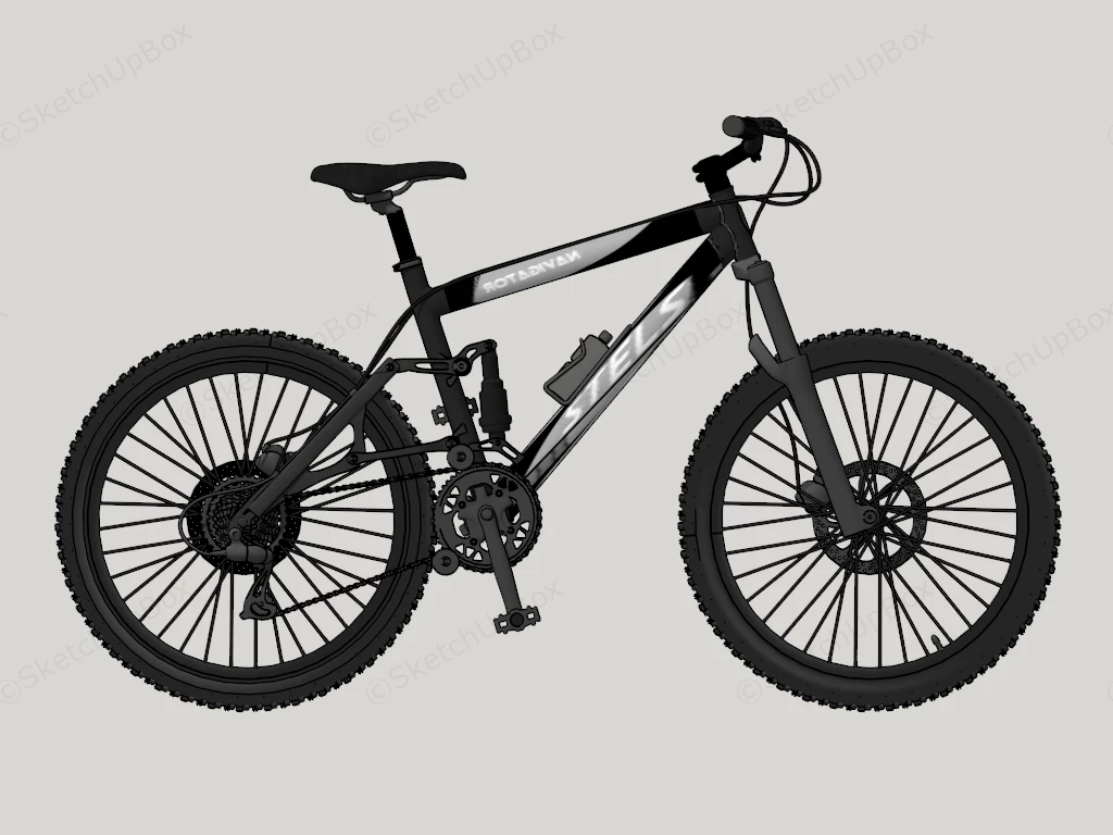 Stels Navigator Mountain Bike sketchup model preview - SketchupBox